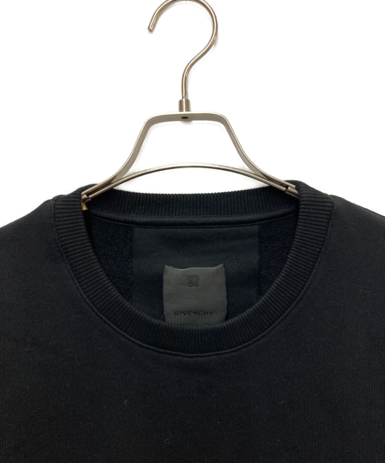 中古・古着通販】GIVENCHY (ジバンシィ) ロゴスウェット ブラック