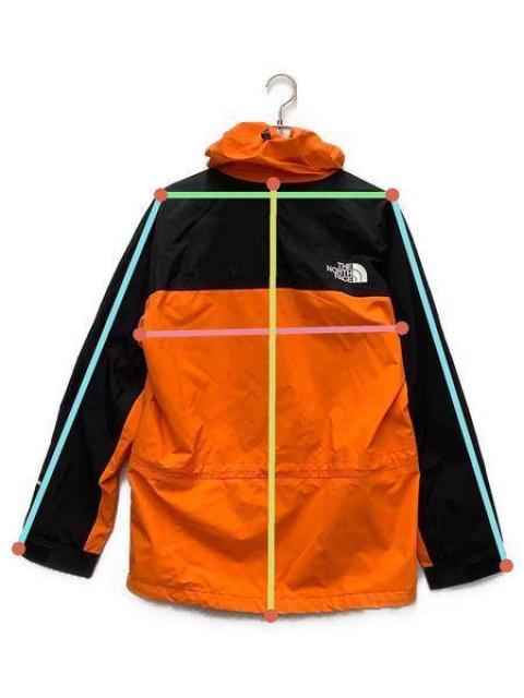 最終値下げ THE NORTH FACE マウンテンパーカー オレンジ/ブラック 中古・古着通販】THE NORTH FACE (ザ ノース フェイス) マウンテン