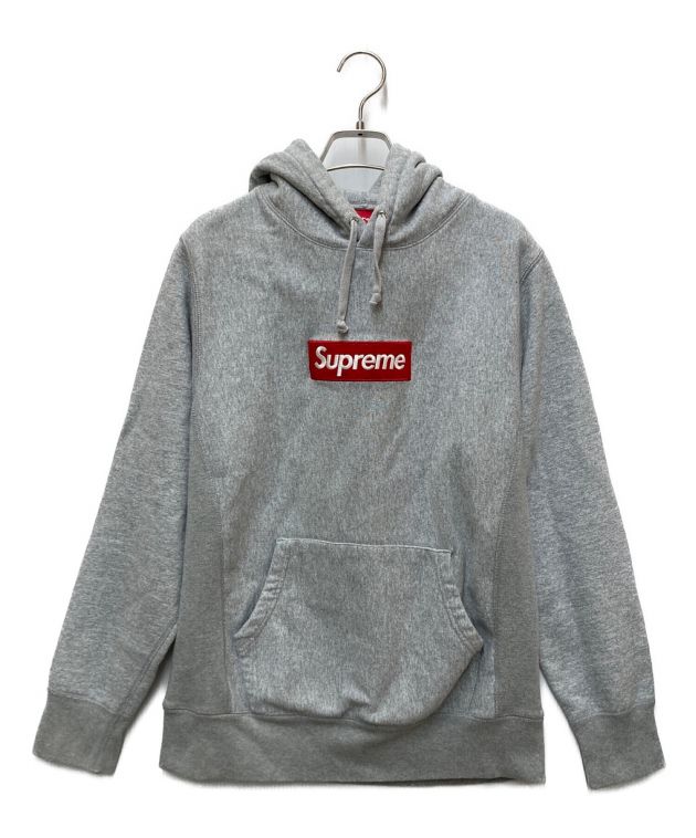 中古・古着通販】SUPREME (シュプリーム) ボックスロゴパーカー グレー