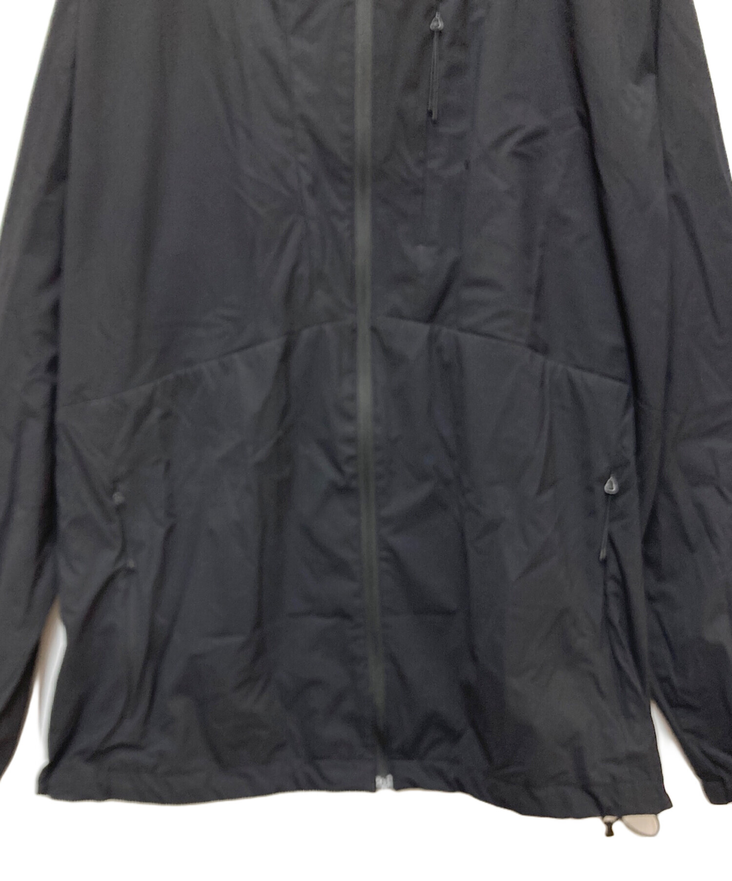  peak ナイロンジャケット　ブラック 中古・古着通販】Snow peak (スノーピーク) ナイロンジャケット