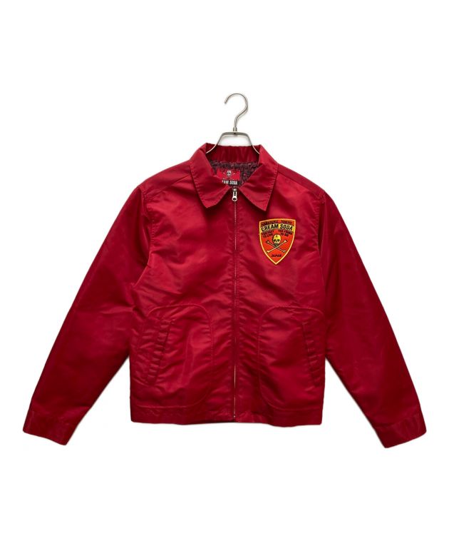 CREAM SODA レザージャケット M レッド 中古・古着通販】CREAM SODA (クリームソーダ) ナイロンジャケット