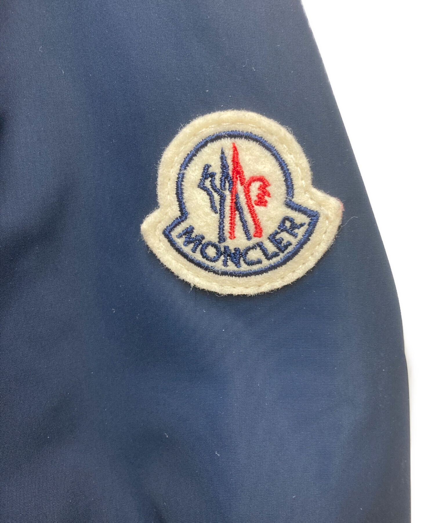 中古・古着通販】MONCLER (モンクレール) ナイロンコート ネイビー