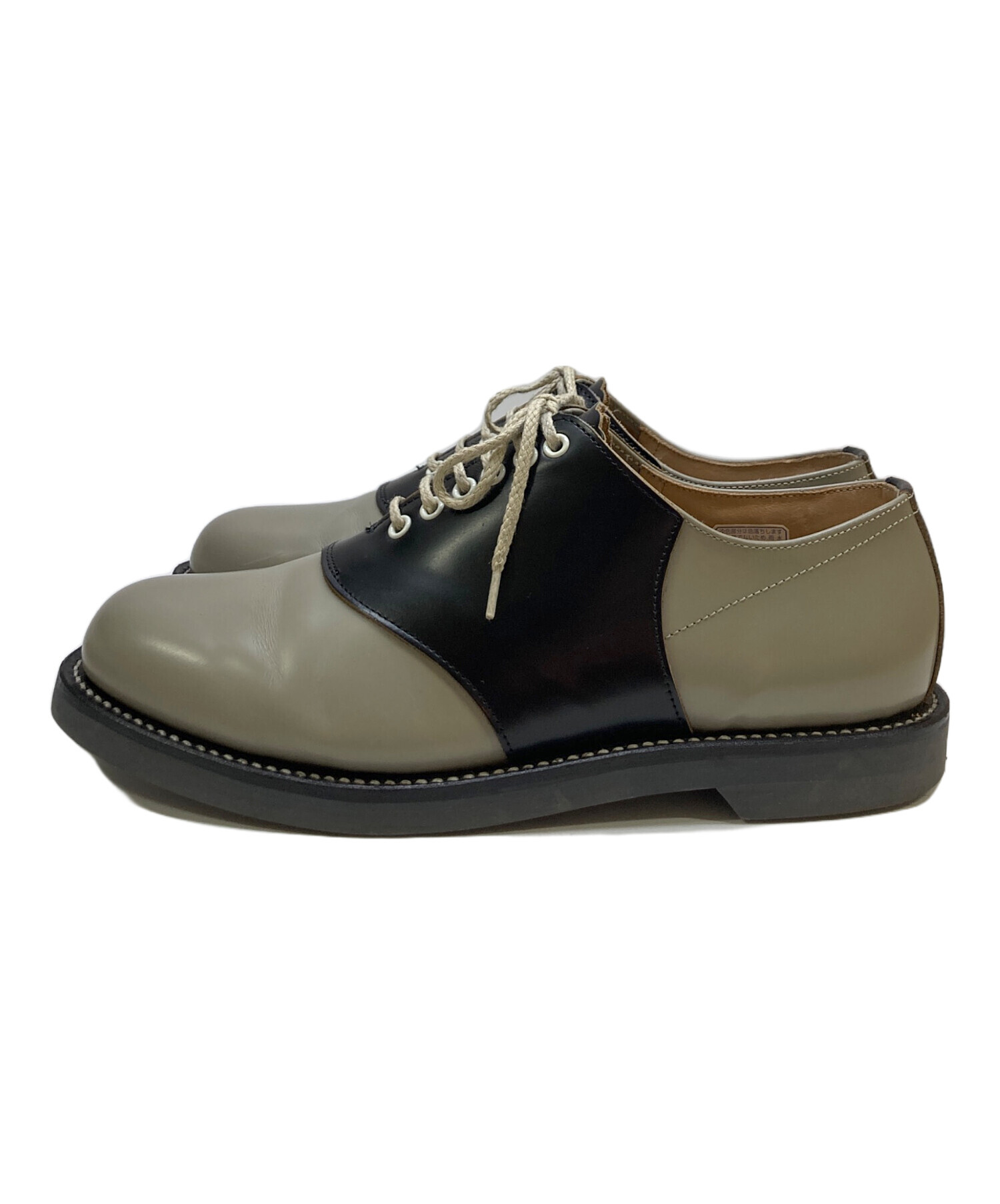 おすすめ品人気 REGALサドルシューズ(グレー/ブラック)26cm(中古品) 中古・古着通販】REGAL (リーガル) サドルシューズ グレー サイズ:26 1