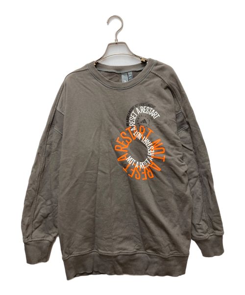 ステラマッカートニー 顔イラストスウェット グレー I42 ステラ