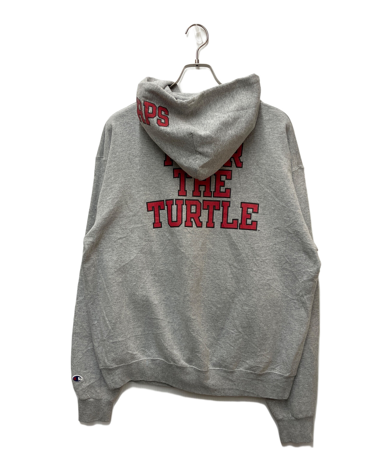 中古・古着通販】Champion (チャンピオン) パーカー グレー 中古・古着通販】Champion (チャンピオン) パーカー グレー