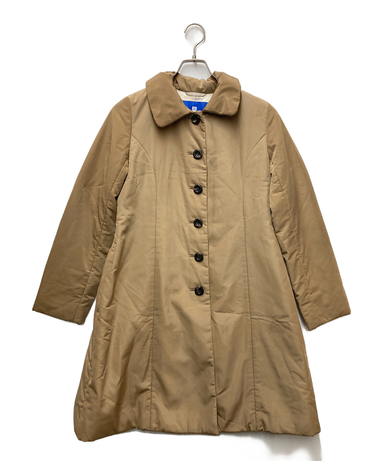 BLUE LABEL CRESTBRIDGE ピーコート サイズ38 ベージュ 中古・古着通販】BLUE LABEL CRESTBRIDGE (ブルーレーベルクレスト