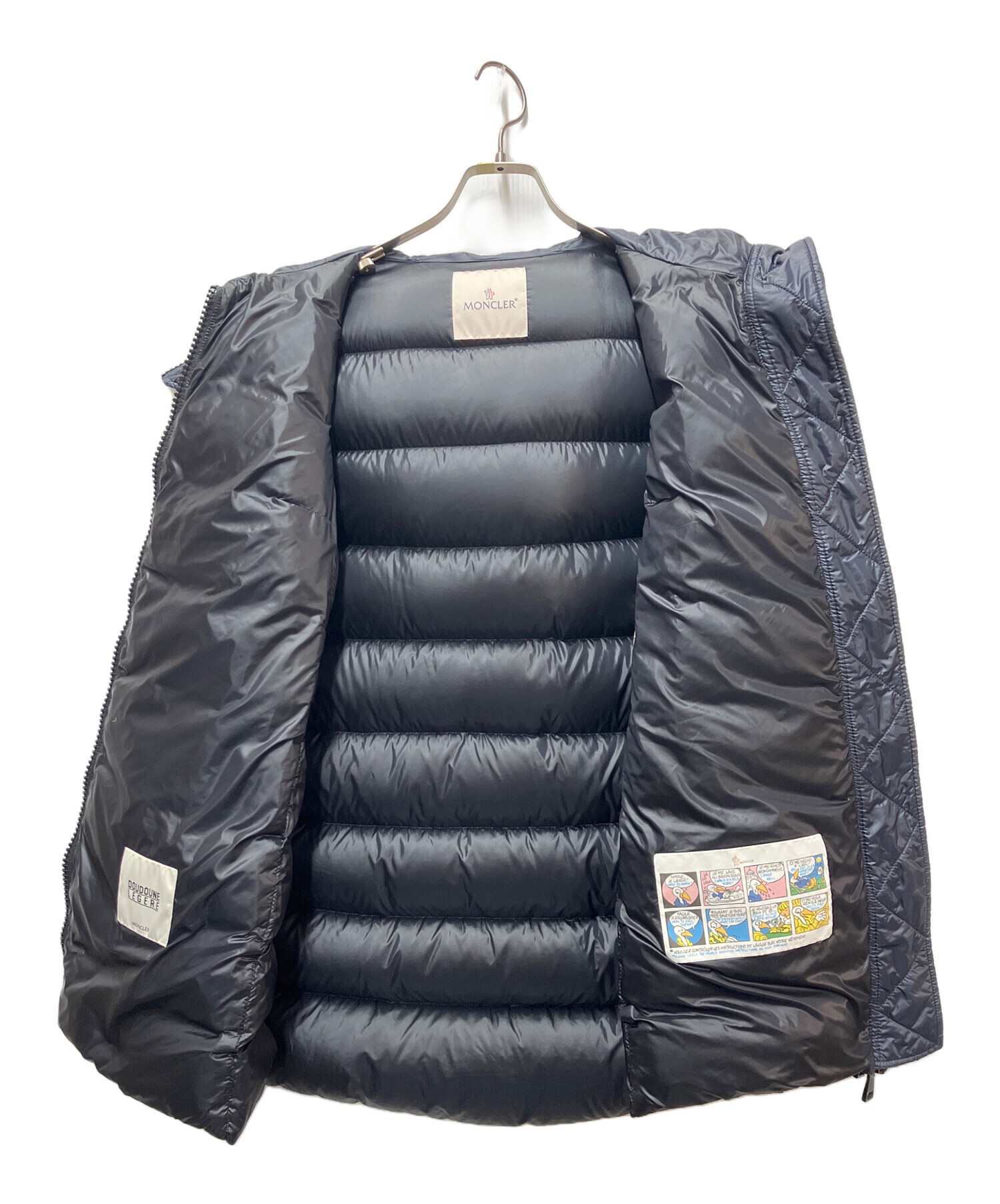 中古・古着通販】MONCLER (モンクレール) ダウンコート SUYEN ネイビー