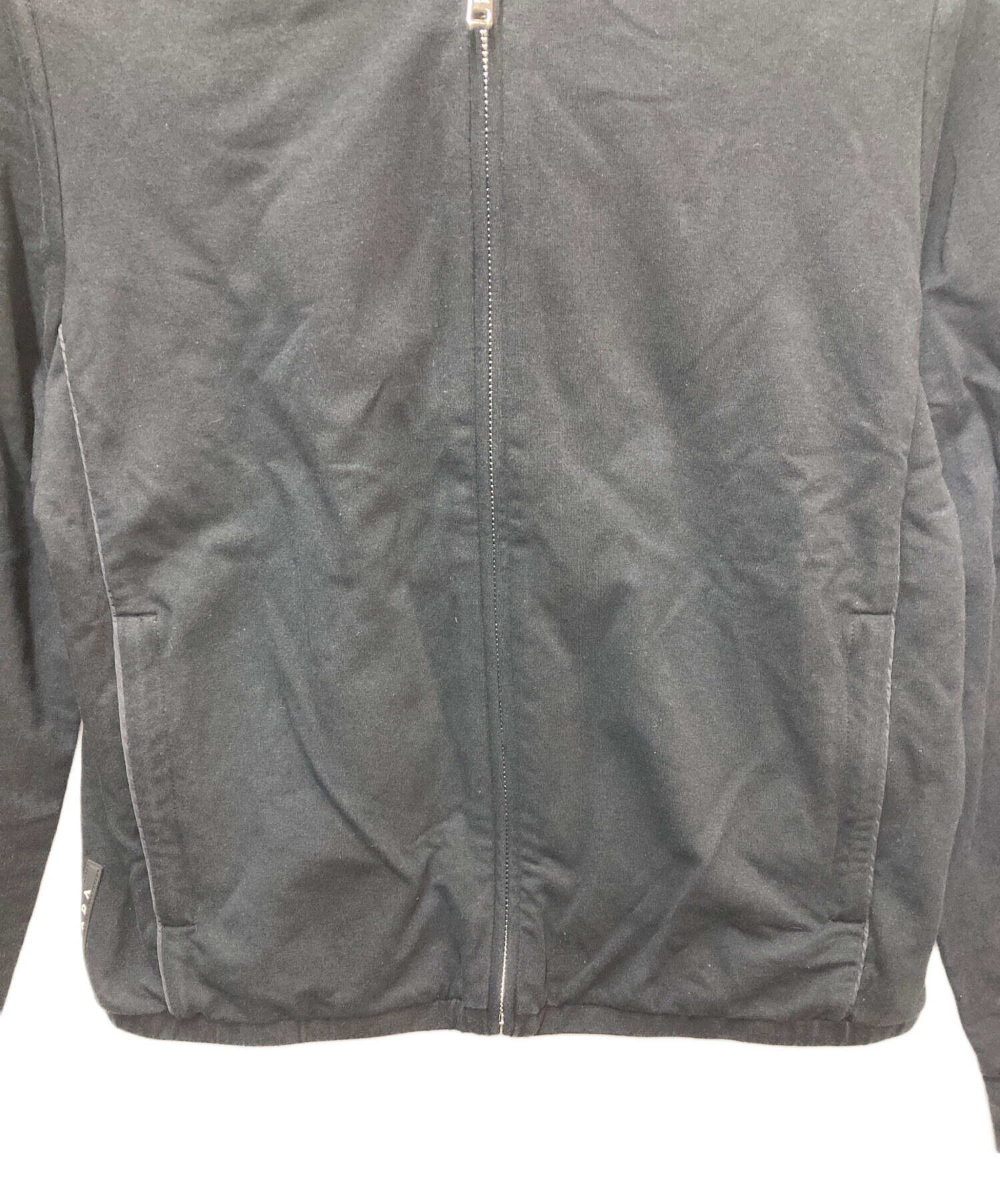 PRADA ラムレザージャケット パーカー 美品 Prada ジップアップ