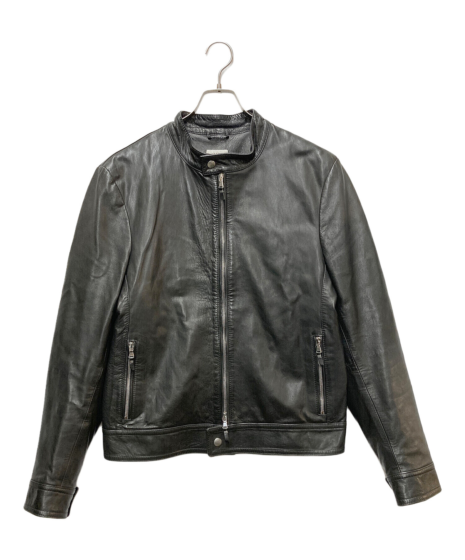 中古・古着通販】EMMETI (エンメティ) シングルライダースジャケット