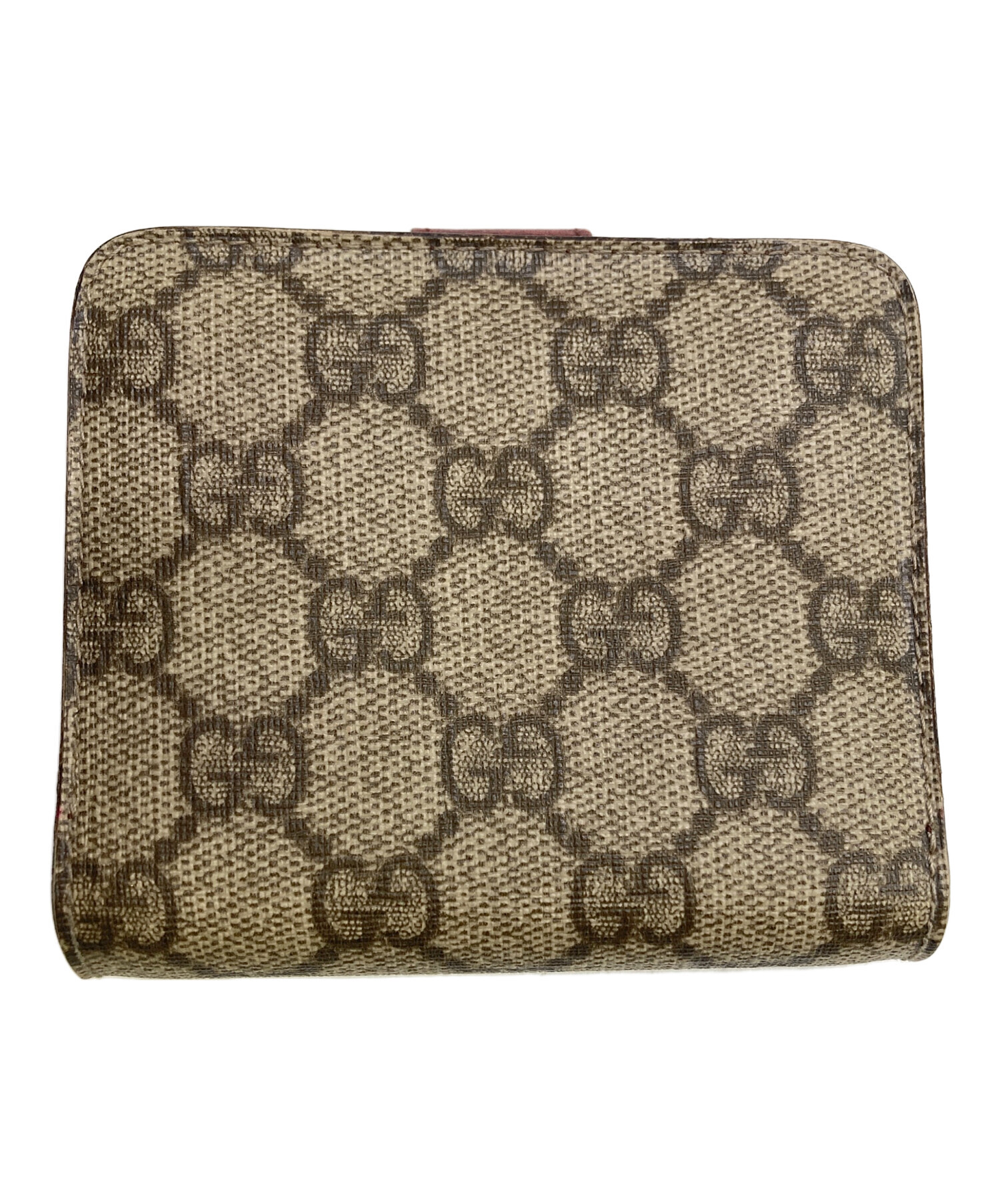 中古・古着通販】GUCCI (グッチ) 2つ折り財布 GGスプリーム｜ブランド