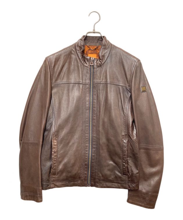 中古・古着通販】BOSS HUGO BOSS (ボス ヒューゴボス) シングルレザー