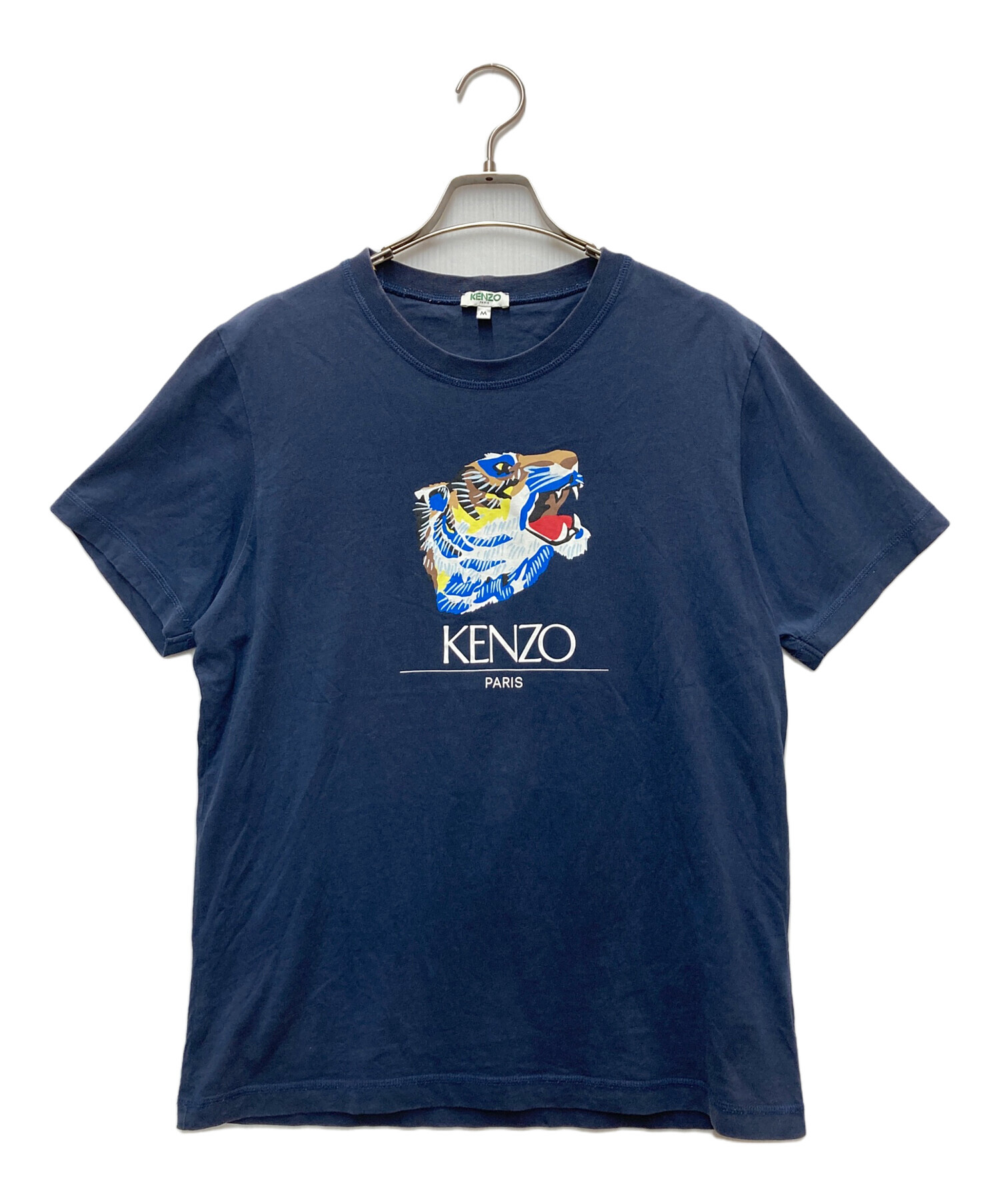 専用出品 虎 様 中古・古着通販】KENZO (ケンゾー) 虎プリント Tシャツ ネイビー