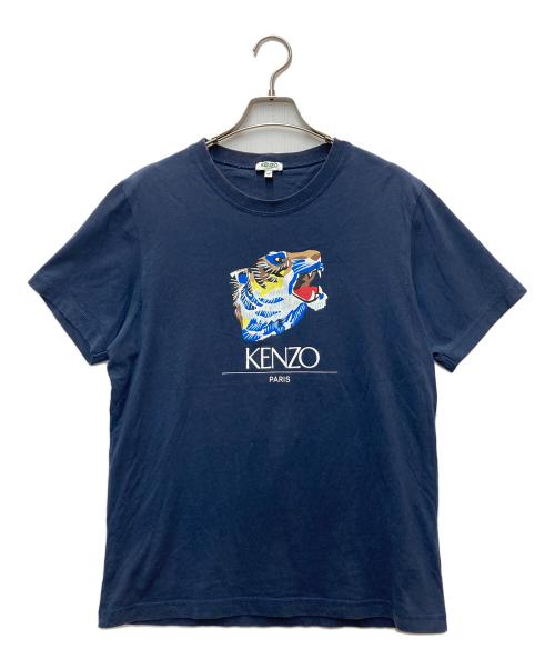 中古・古着通販】KENZO (ケンゾー) 虎プリント Tシャツ ネイビー