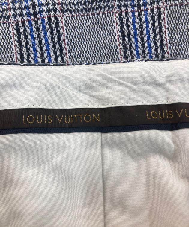 中古・古着通販】LOUIS VUITTON (ルイ ヴィトン) チェックハーフパンツ