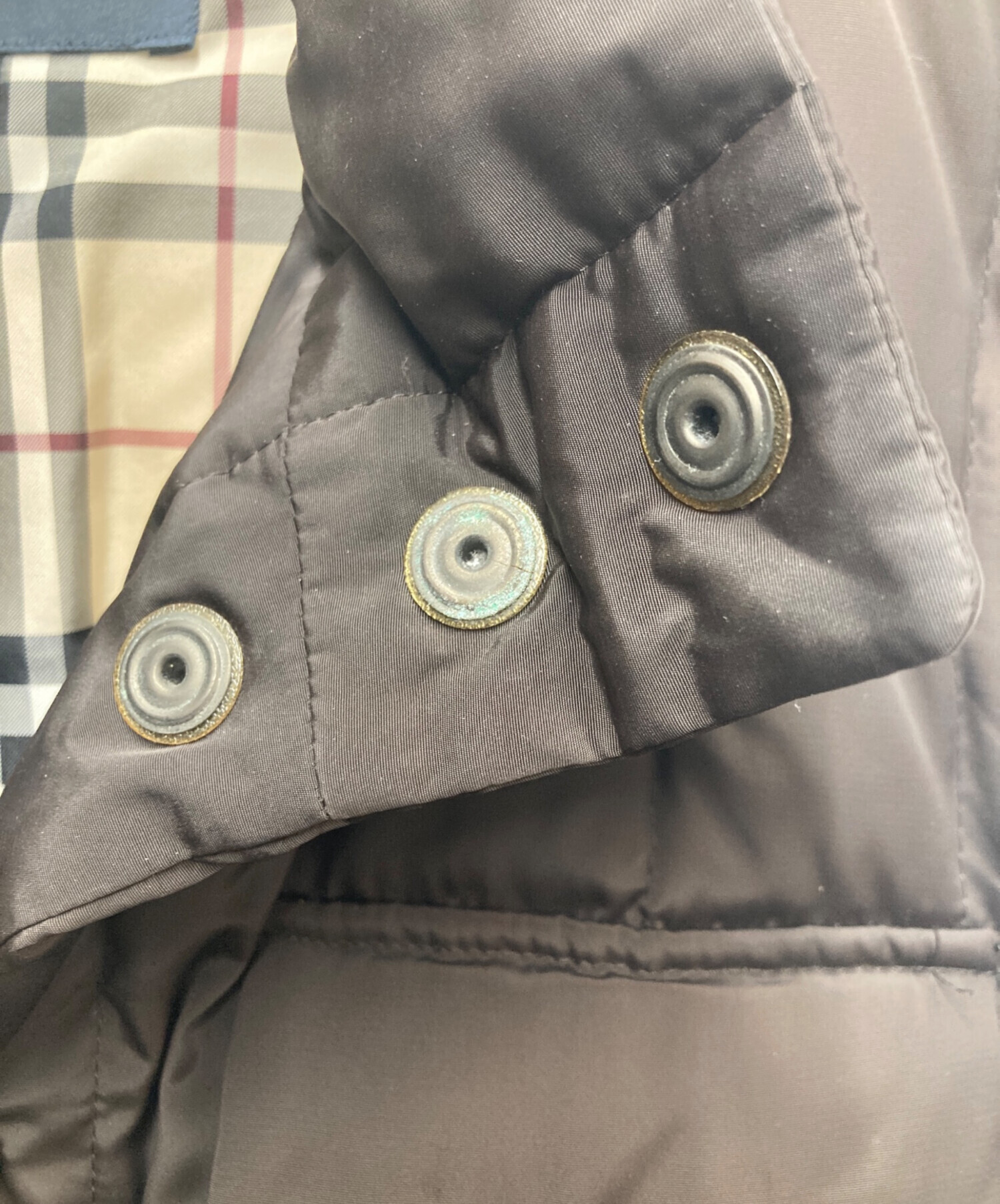 タグ付✨️BURBERRY LONDON フォックスファー 3wayダウンベスト タグ付