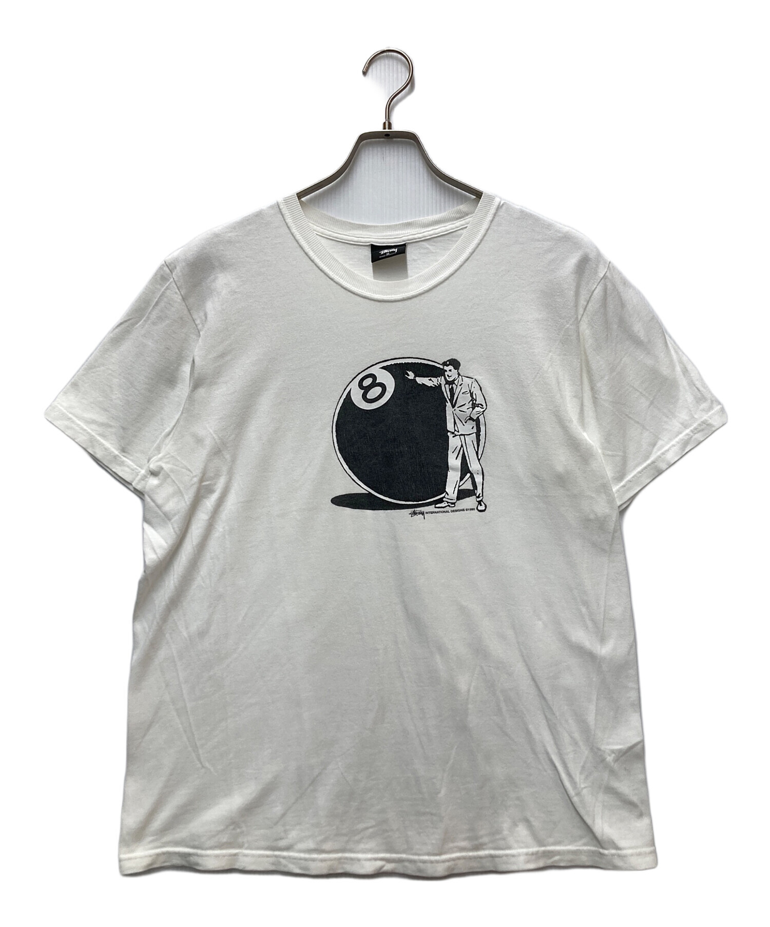 中古・古着通販】stussy (ステューシー) 8ボールTシャツ ホワイト 