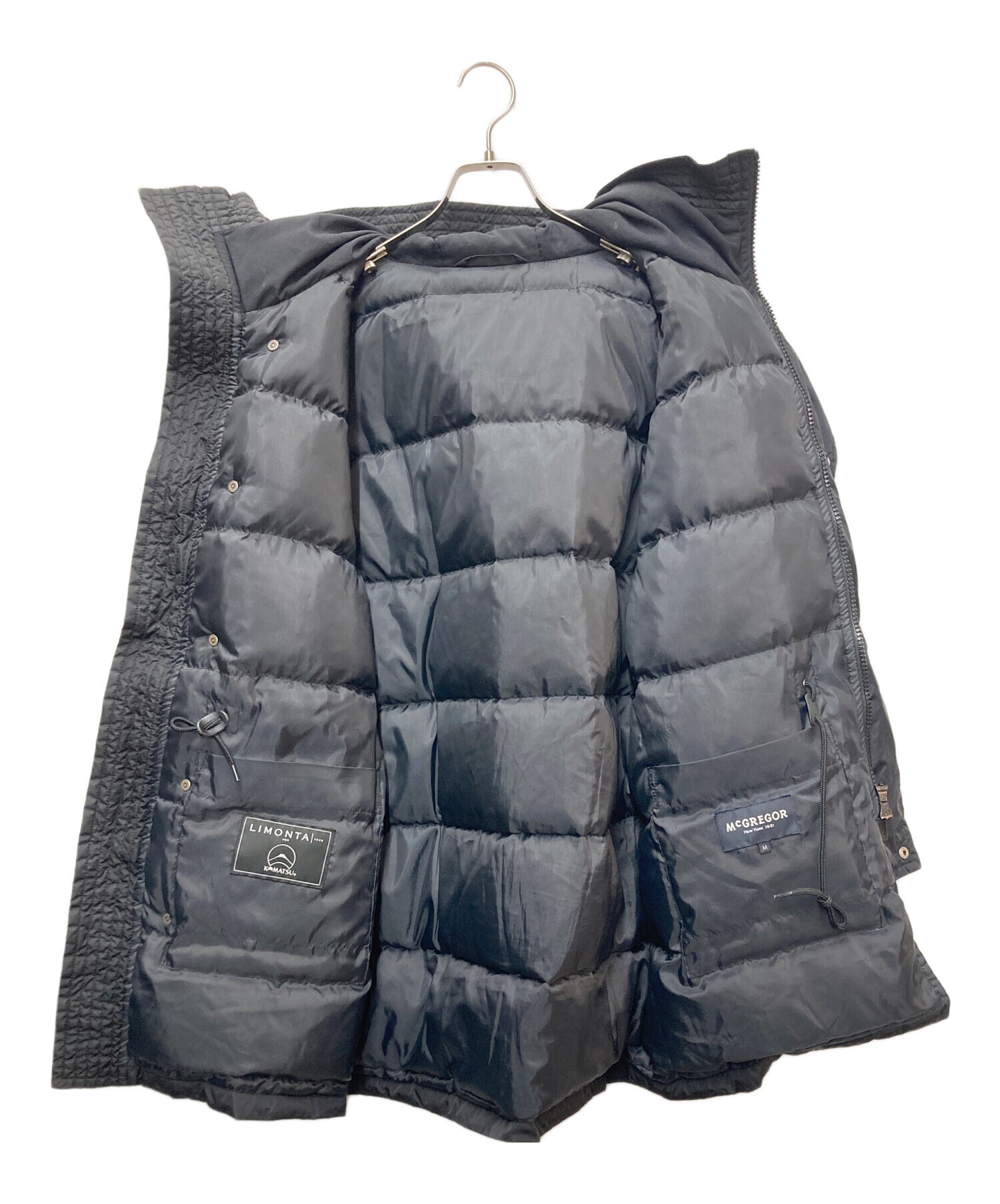 中古・古着通販】McGREGOR (マックレガー) ダウンジャケット ブラック