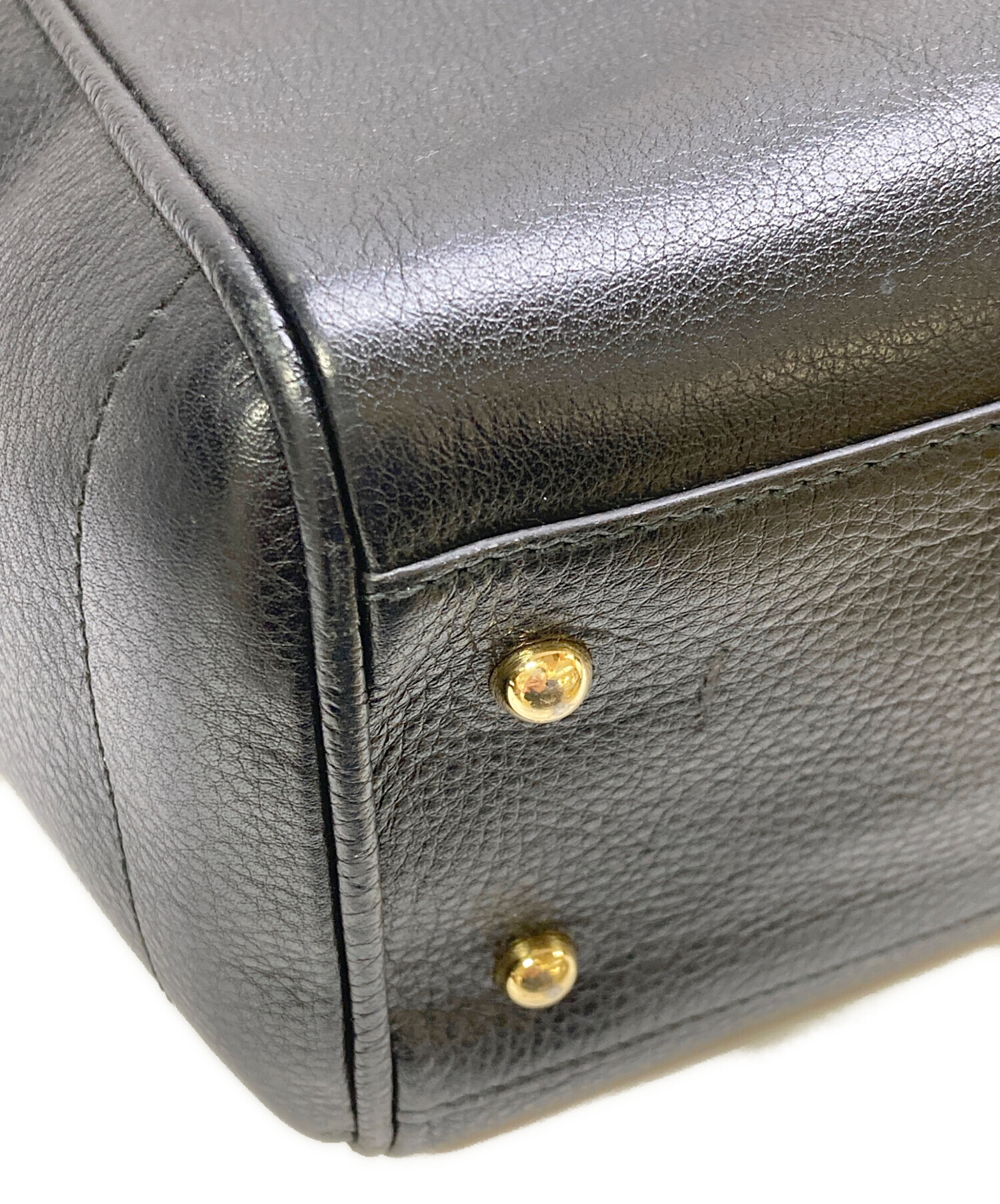 中古・古着通販】LOEWE (ロエベ) エンボスロゴトートバッグ ヘリテージ