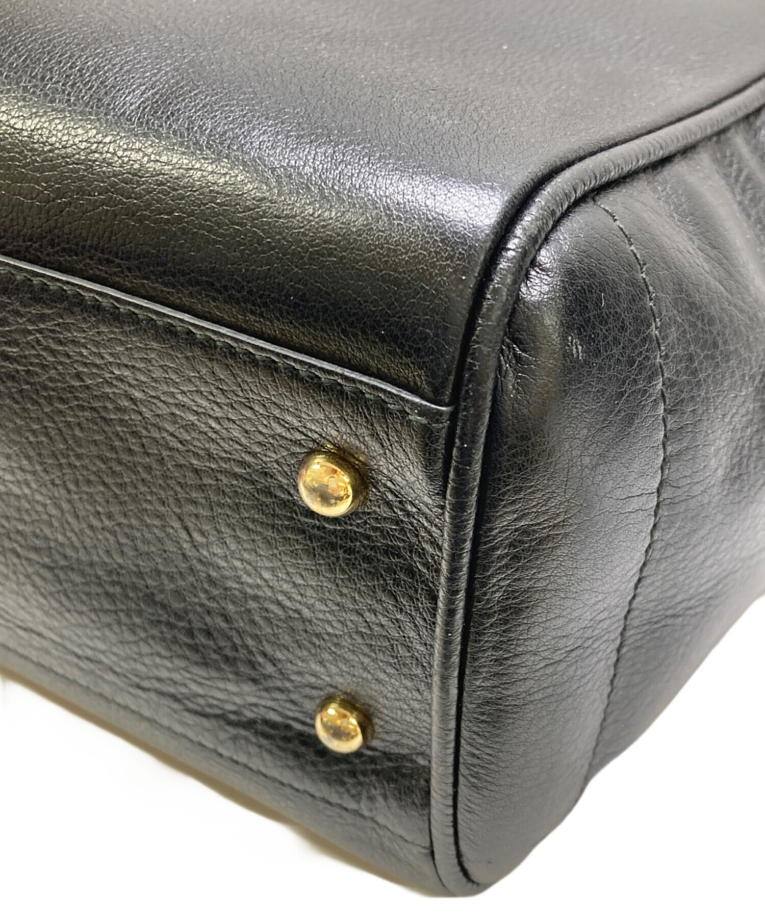 中古・古着通販】LOEWE (ロエベ) エンボスロゴトートバッグ ヘリテージ