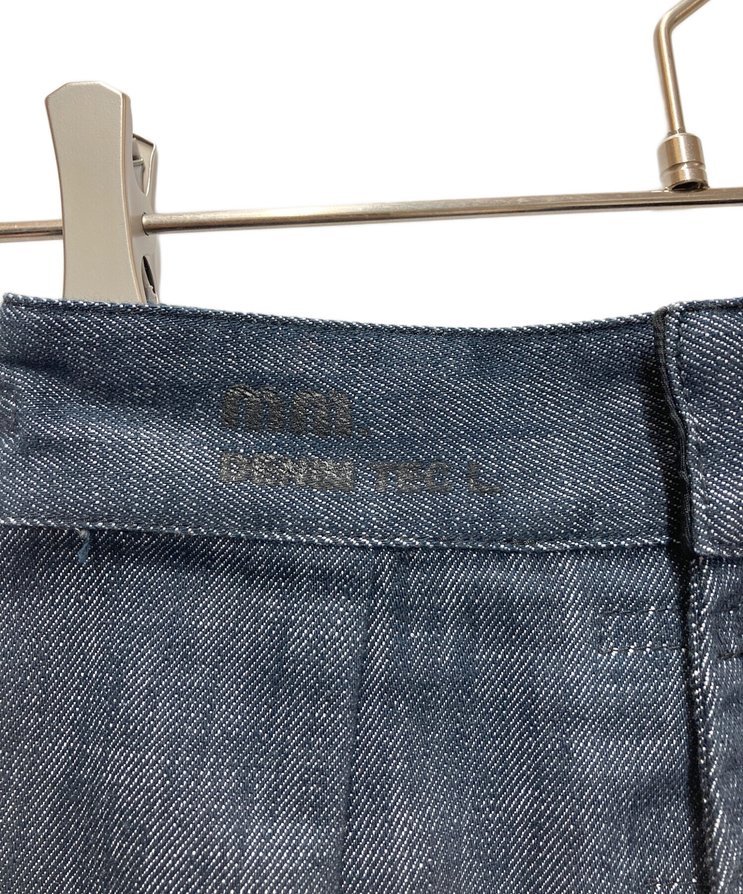 中古・古着通販】MIU MIU (ミュウミュウ) スリットデニムタイト 