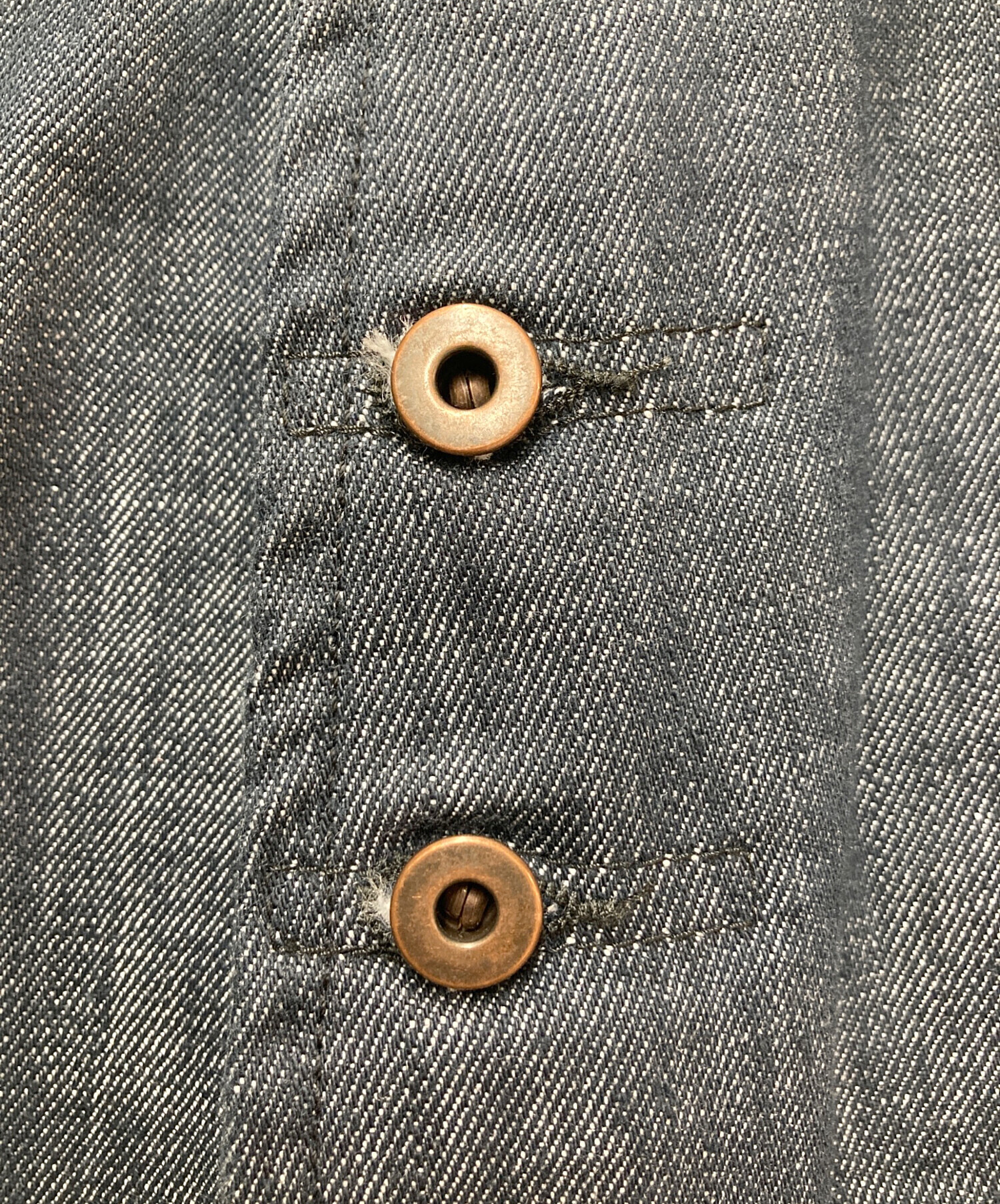 中古・古着通販】MIU MIU (ミュウミュウ) スリットデニムタイト 