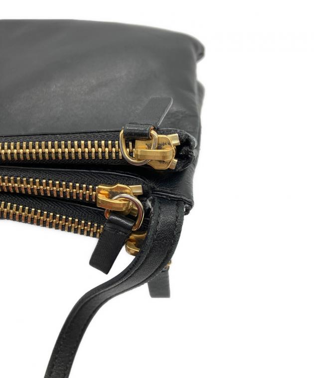 中古・古着通販】CELINE (セリーヌ) ショルダーバッグ ブラック