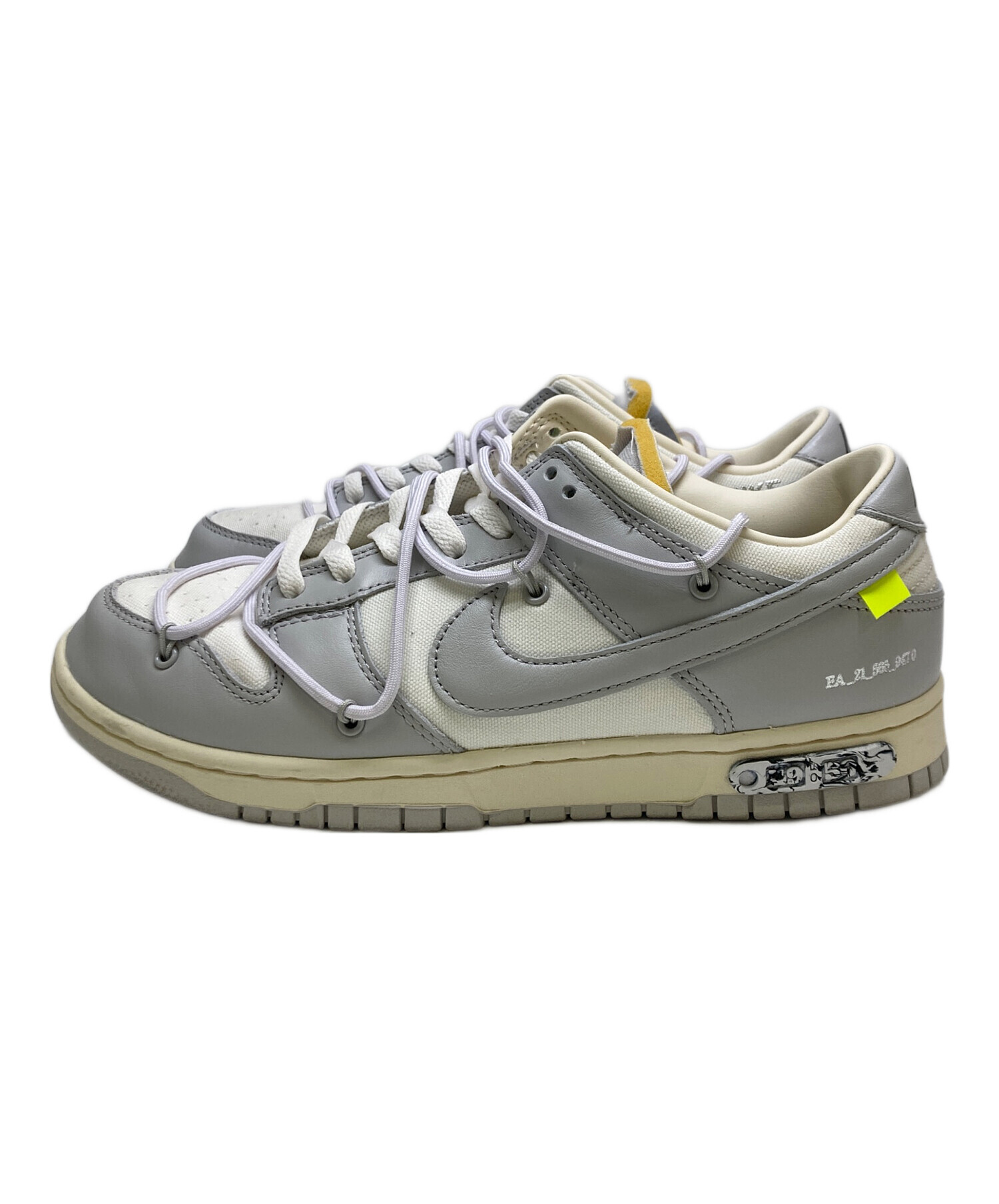 中古・古着通販】NIKE (ナイキ) OFFWHITE (オフホワイト) DUNK LOW 1 