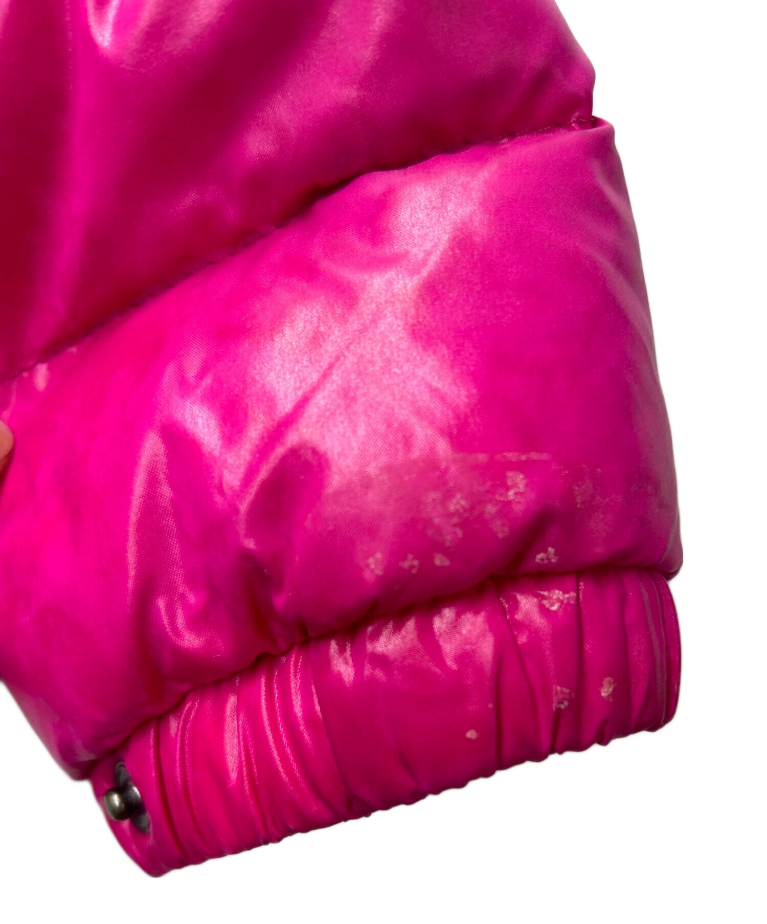 モンクレール　ダウンマフラー　ピンク　中古 中古・古着通販】MONCLER (モンクレール) ダウンジャケット