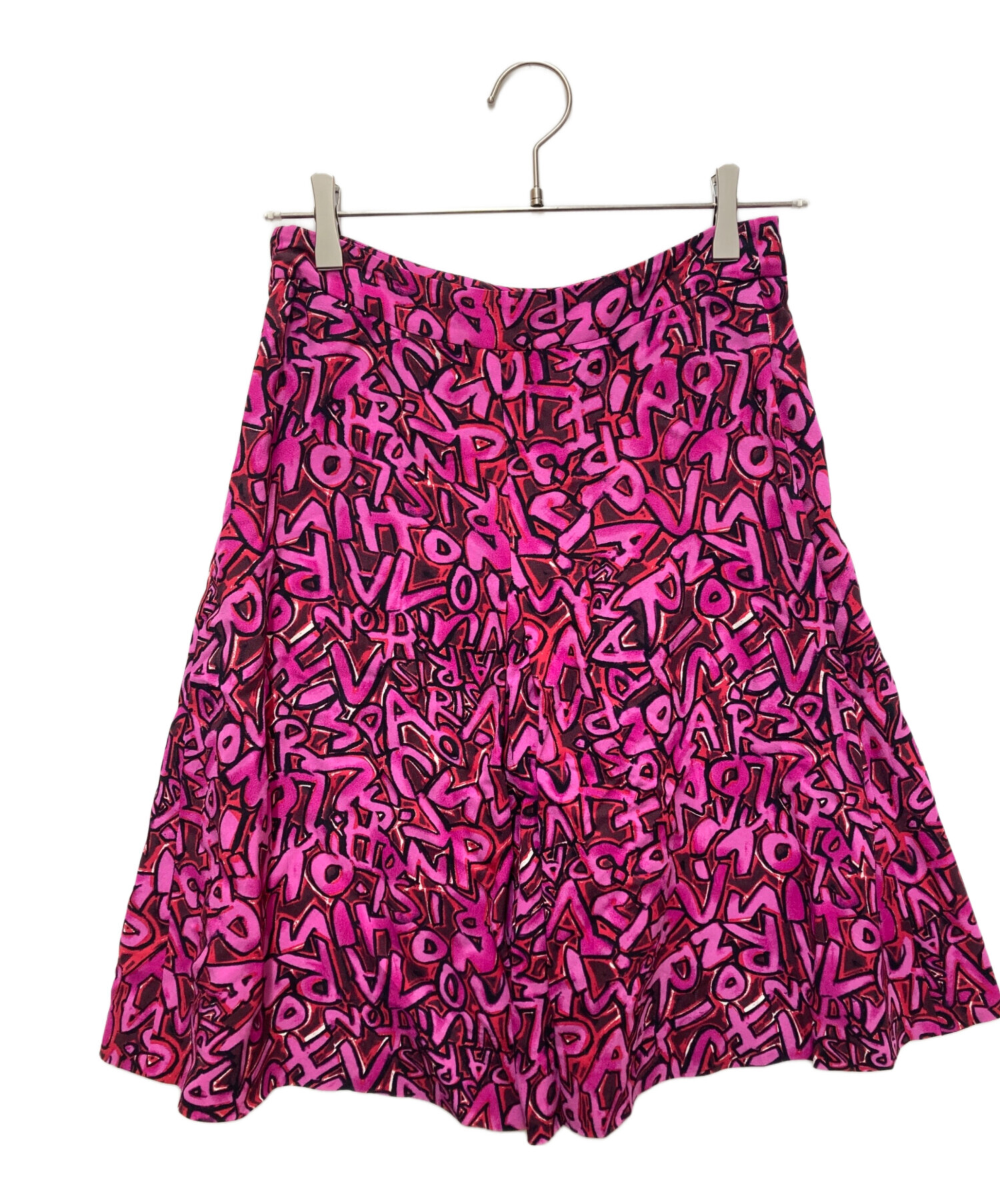 ルイヴィトン　スカート 中古・古着通販】LOUIS VUITTON (ルイ ヴィトン) Graffiti Box Pleats