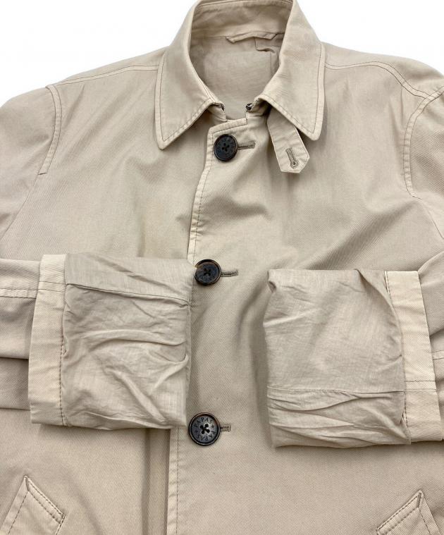 中古・古着通販】PAPAS (パパス) ステンカラーコート ベージュ サイズ