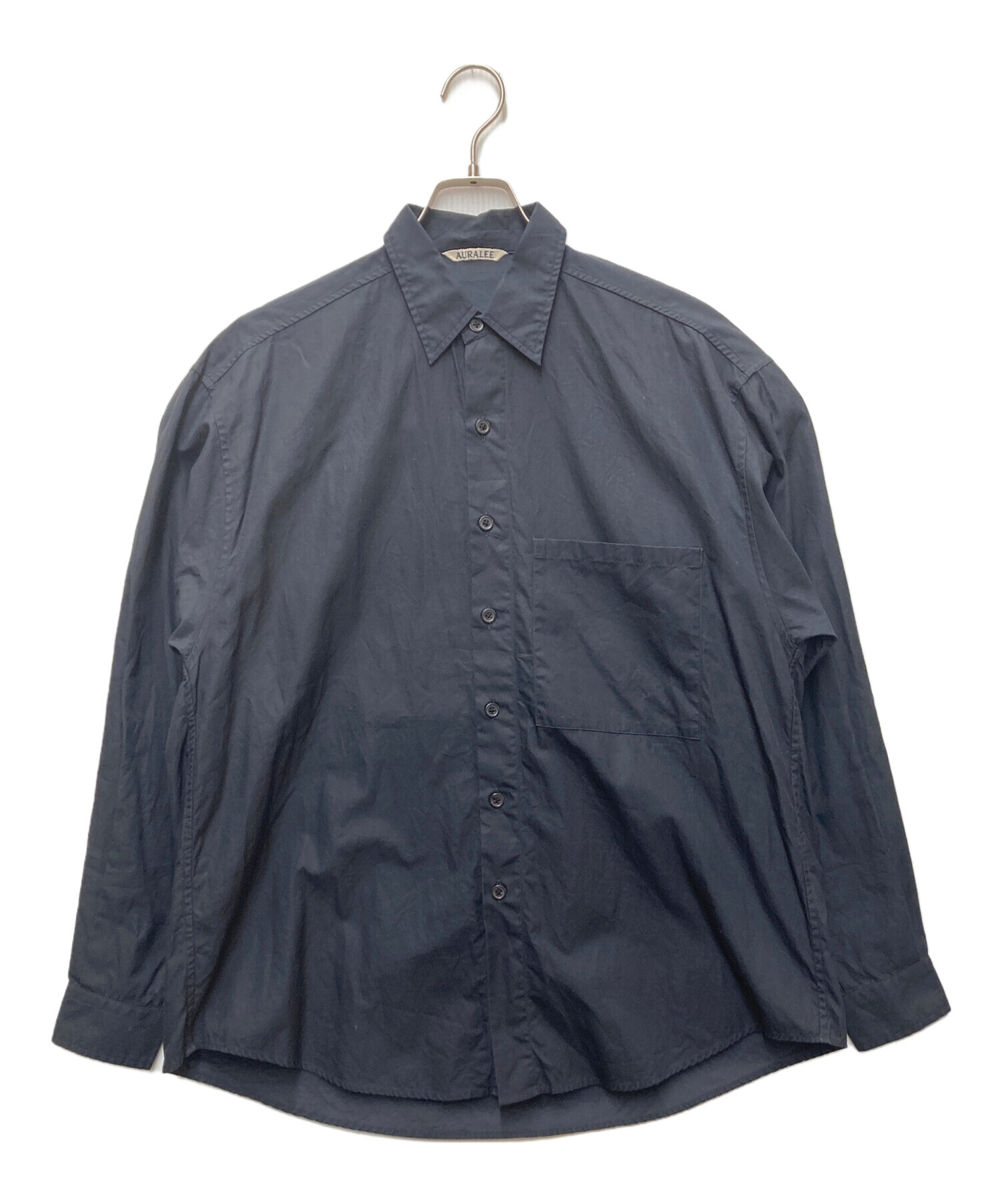 中古・古着通販】AURALEE (オーラリー) WASHED FINX TWILL BIG SHIRTS