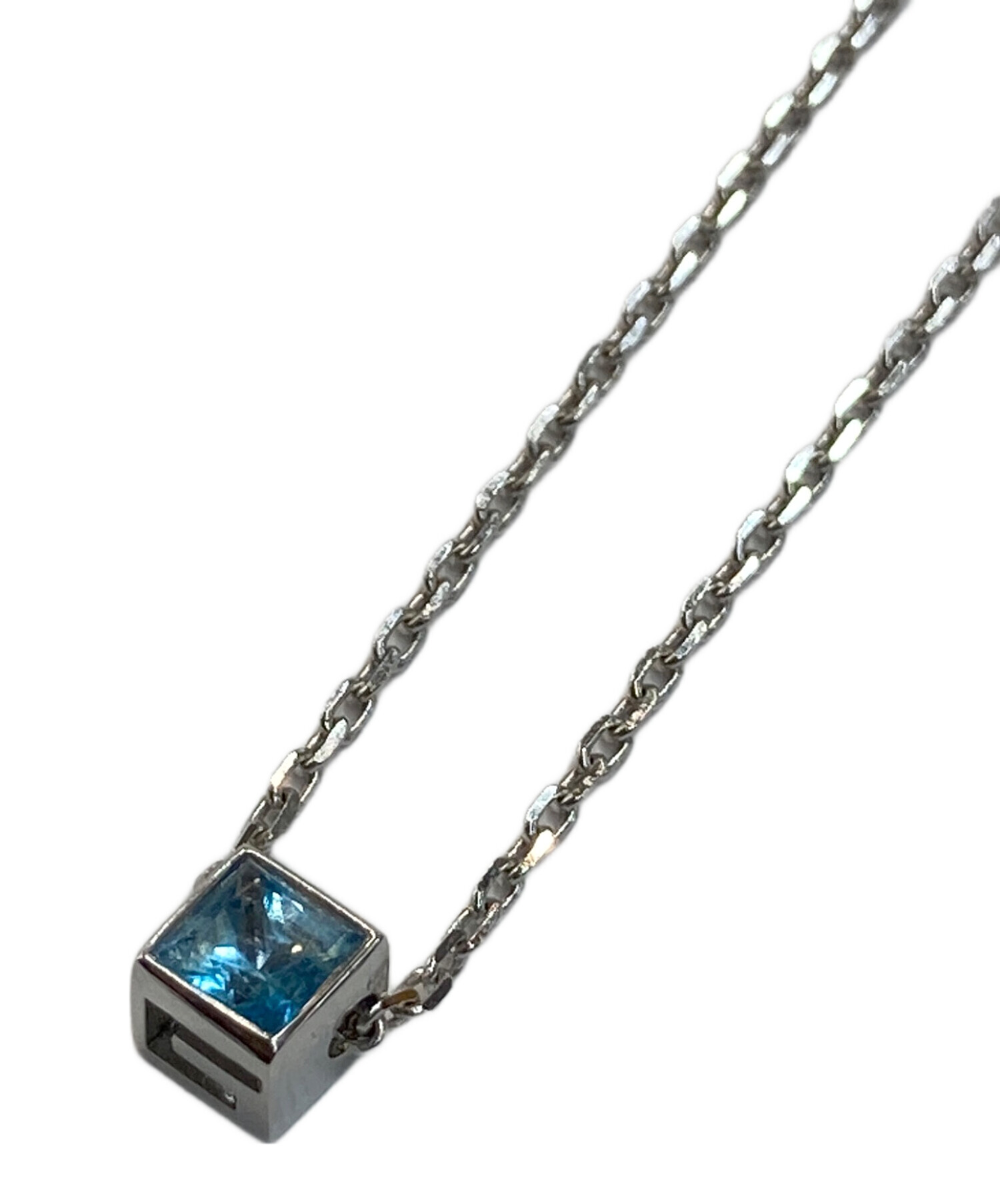 中古・古着通販】GUCCI (グッチ) Gロゴブルートパーズキューブ