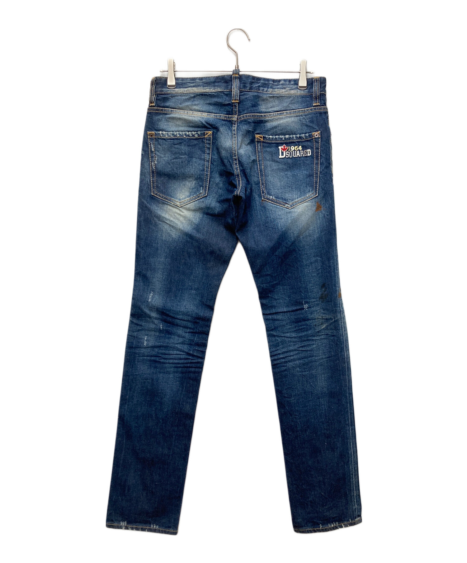 中古・古着通販】DSQUARED2 (ディースクエアード) ダメージ加工デニム 