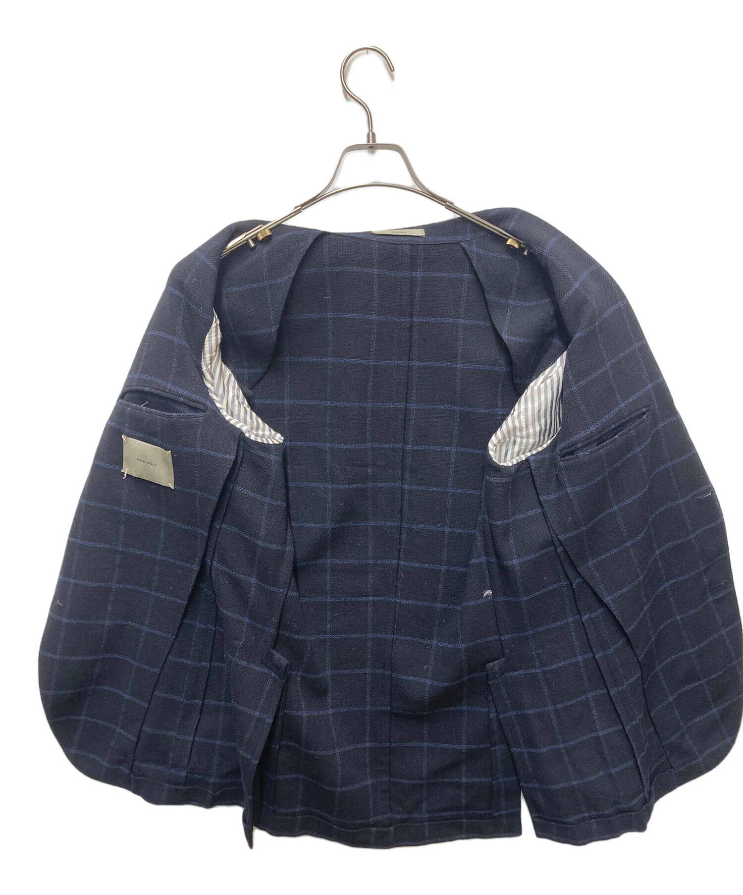 中古・古着通販】BOGLIOLI (ボリオリ) ニットテーラードジャケット 