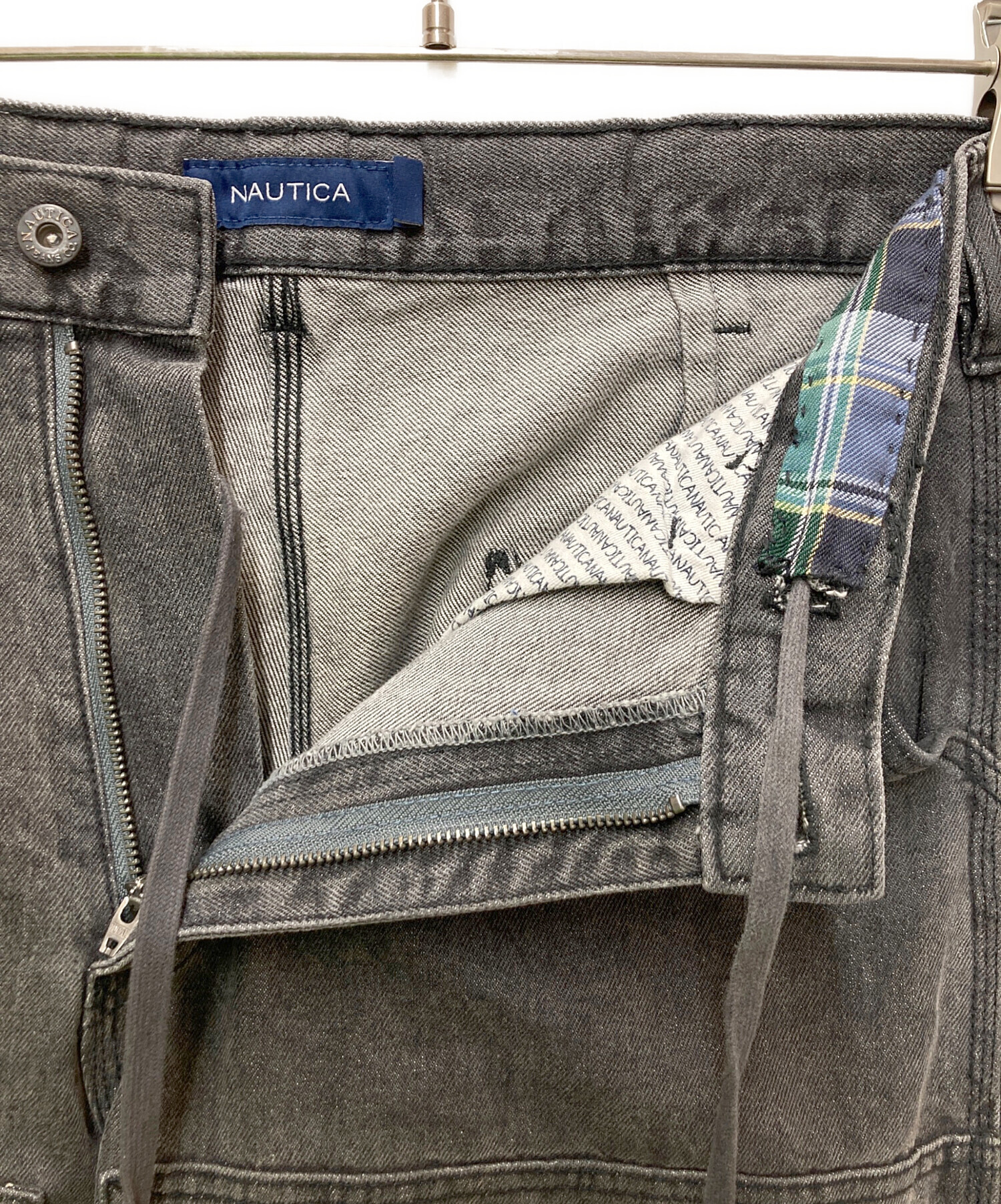 中古・古着通販】NAUTICA (ノーティカ) ダブルニーデニムペインター 