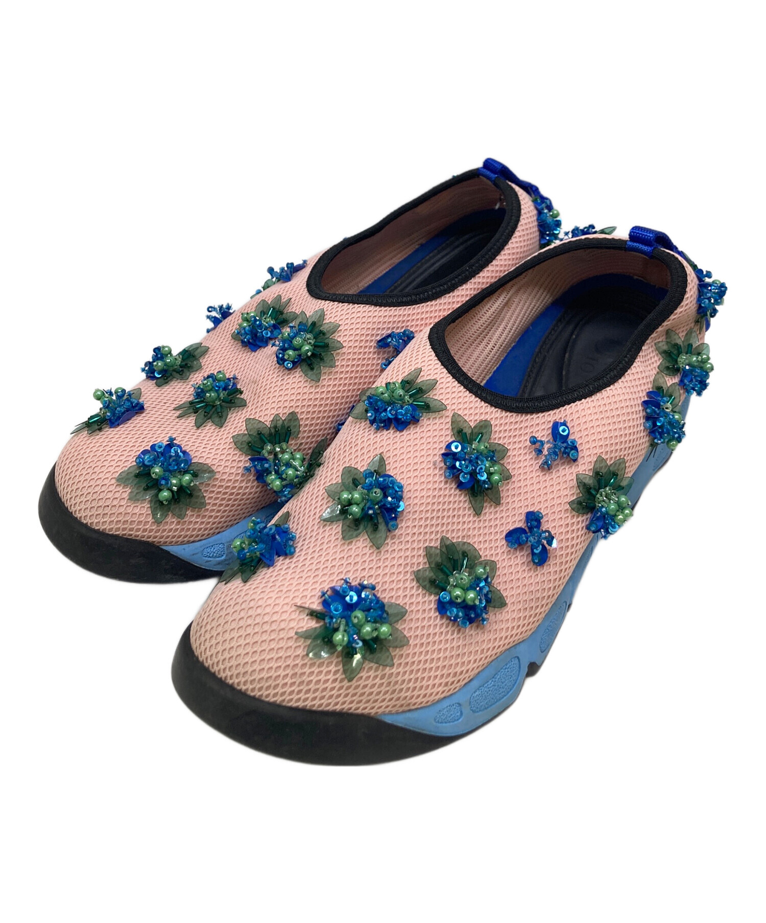 中古・古着通販】Dior (ディオール) フュージョンスニーカー ピンク  