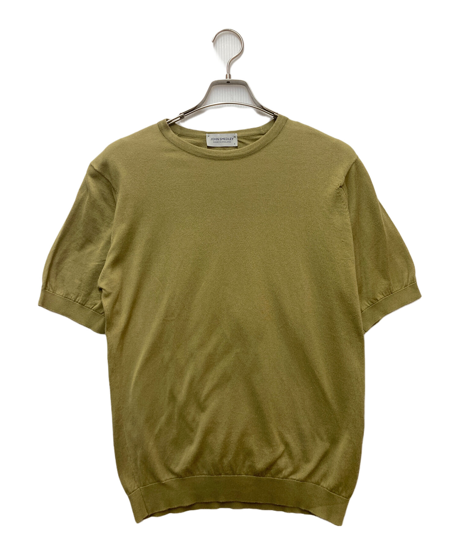 中古・古着通販】JOHN SMEDLEY (ジョンスメドレー) 半袖コットンニット 