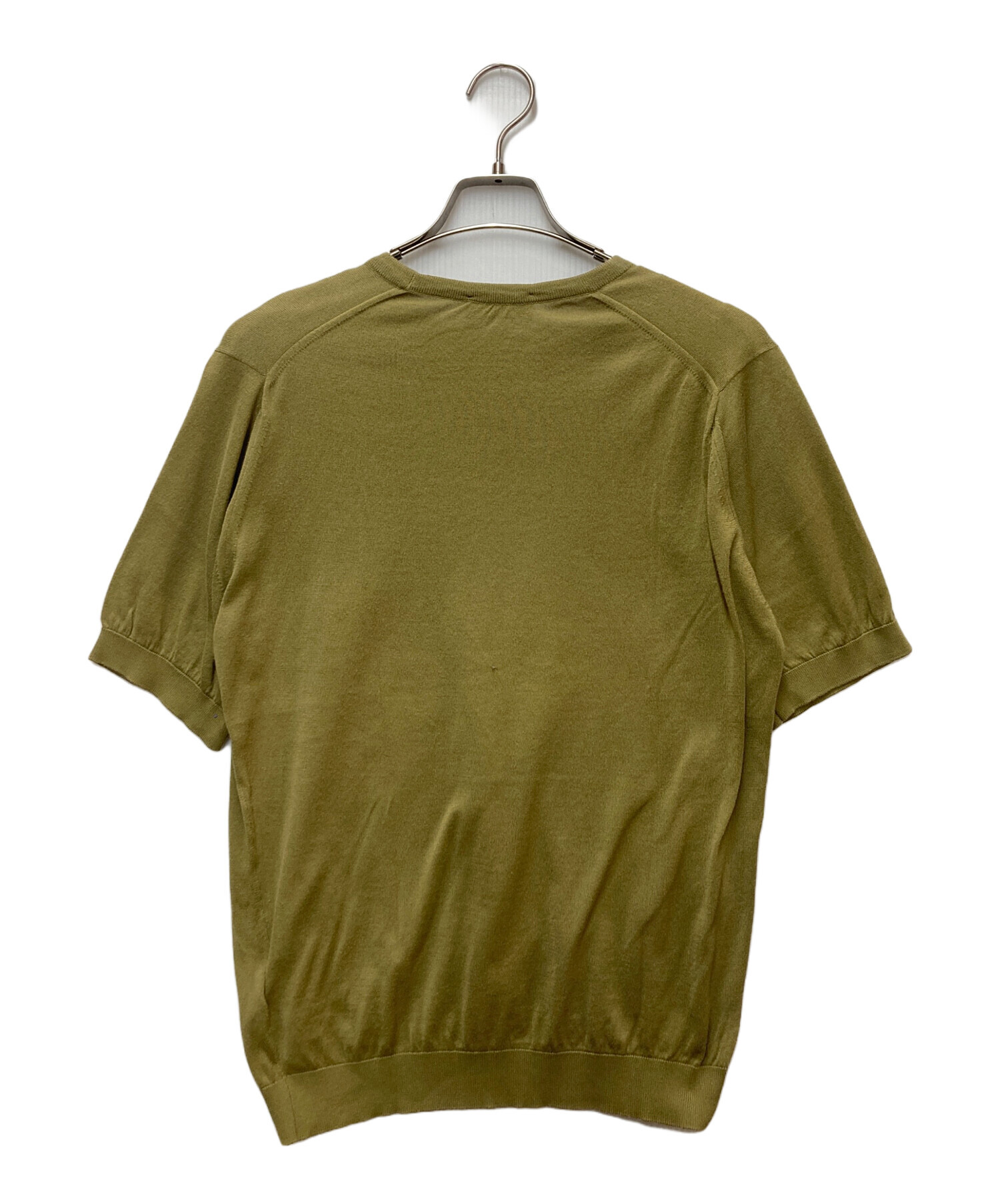 中古・古着通販】JOHN SMEDLEY (ジョンスメドレー) 半袖コットンニット 