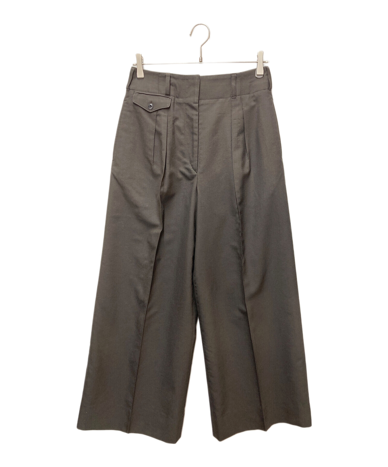 中古・古着通販】LEMAIRE (ルメール) 2タックワイドパンツ