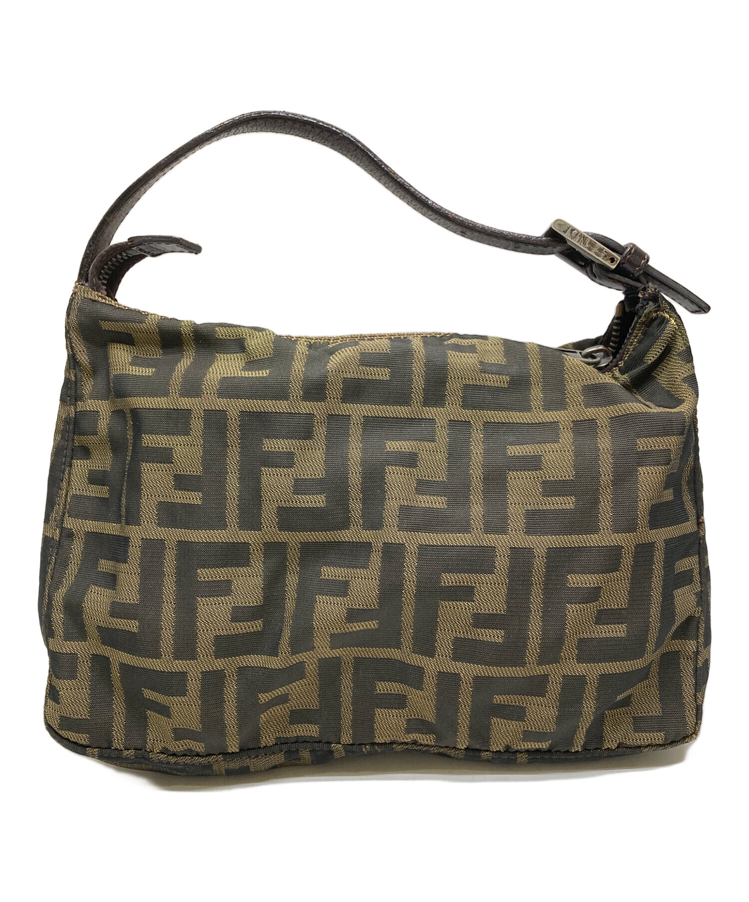 中古・古着通販】FENDI (フェンディ) ズッカ柄ミニバッグ ブラウン 