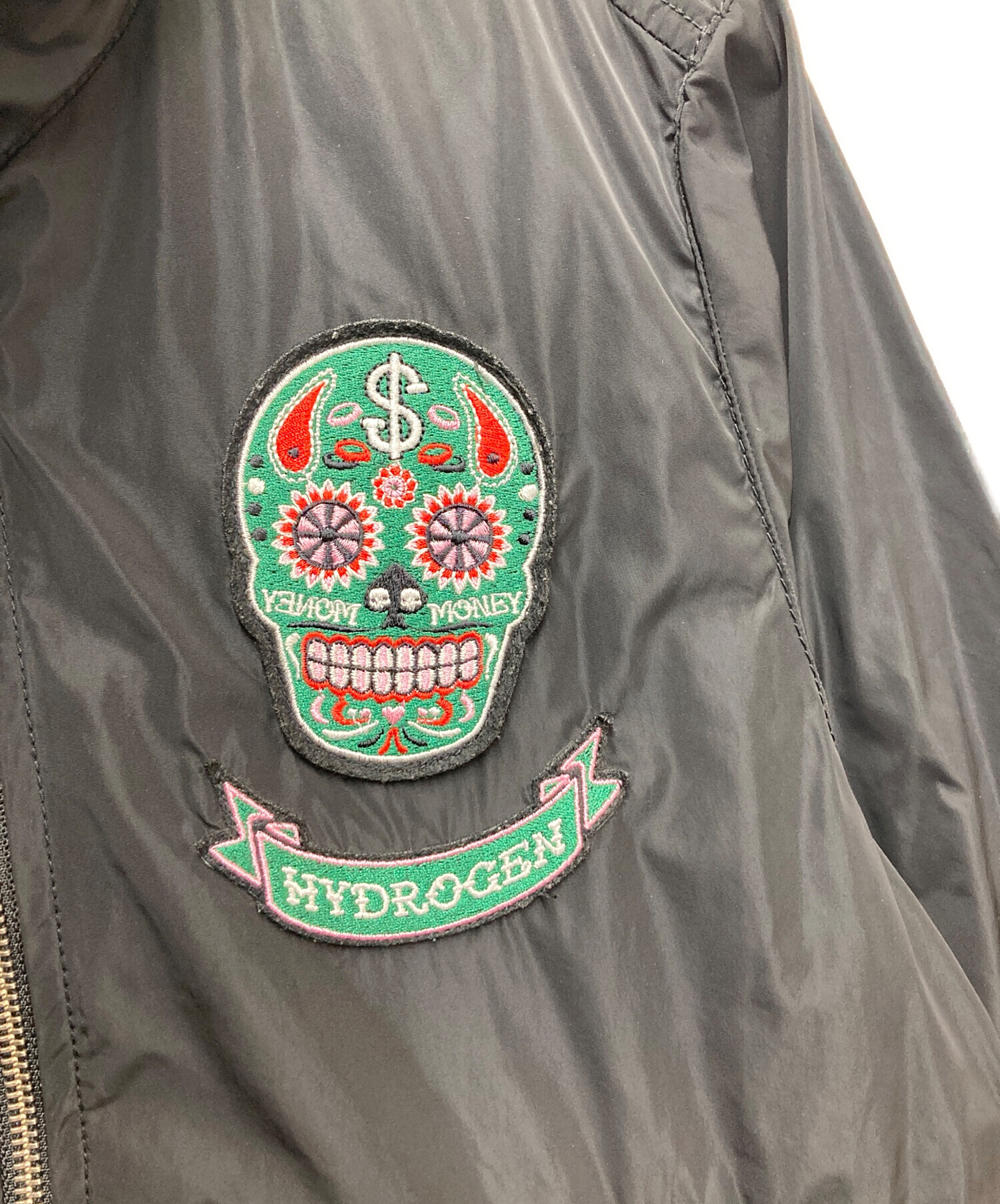 HM出品☆BTRO☆ジャケット☆ナイロンブルゾン ナイロンジャケット CBC ブラック 撥水(ブルゾン) ジャケット