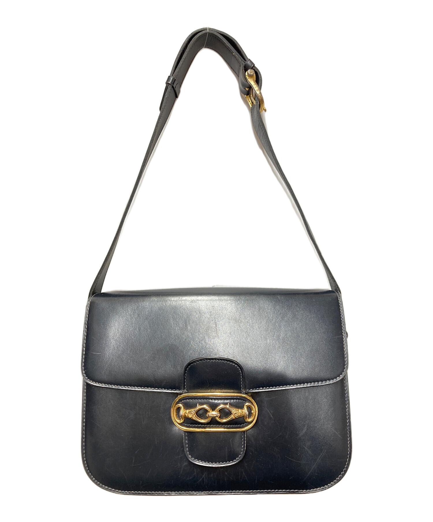 中古・古着通販】CELINE (セリーヌ) フラップショルダーバッグ 