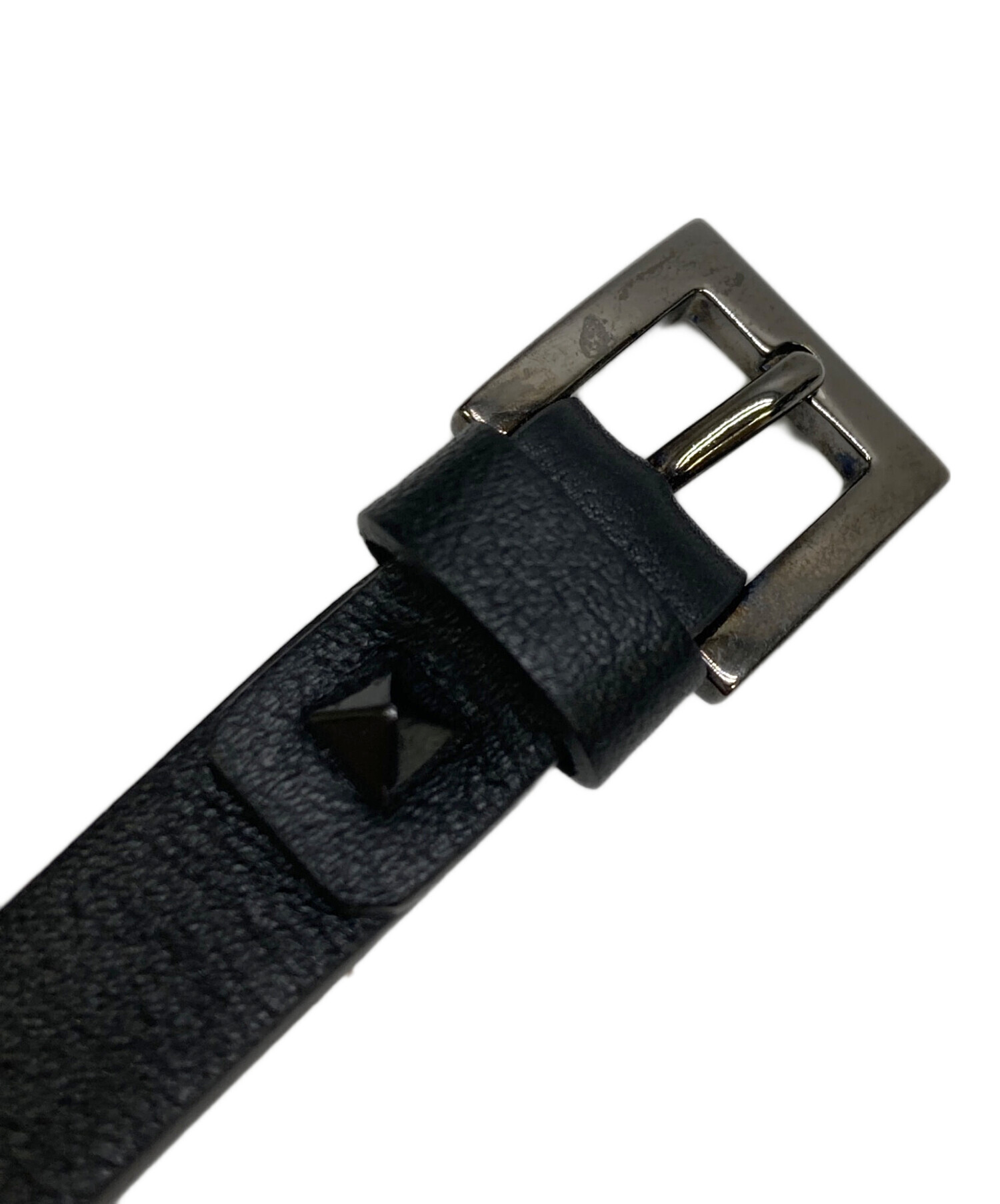 中古・古着通販】VALENTINO (ヴァレンティノ) ロックスタッズレザー 