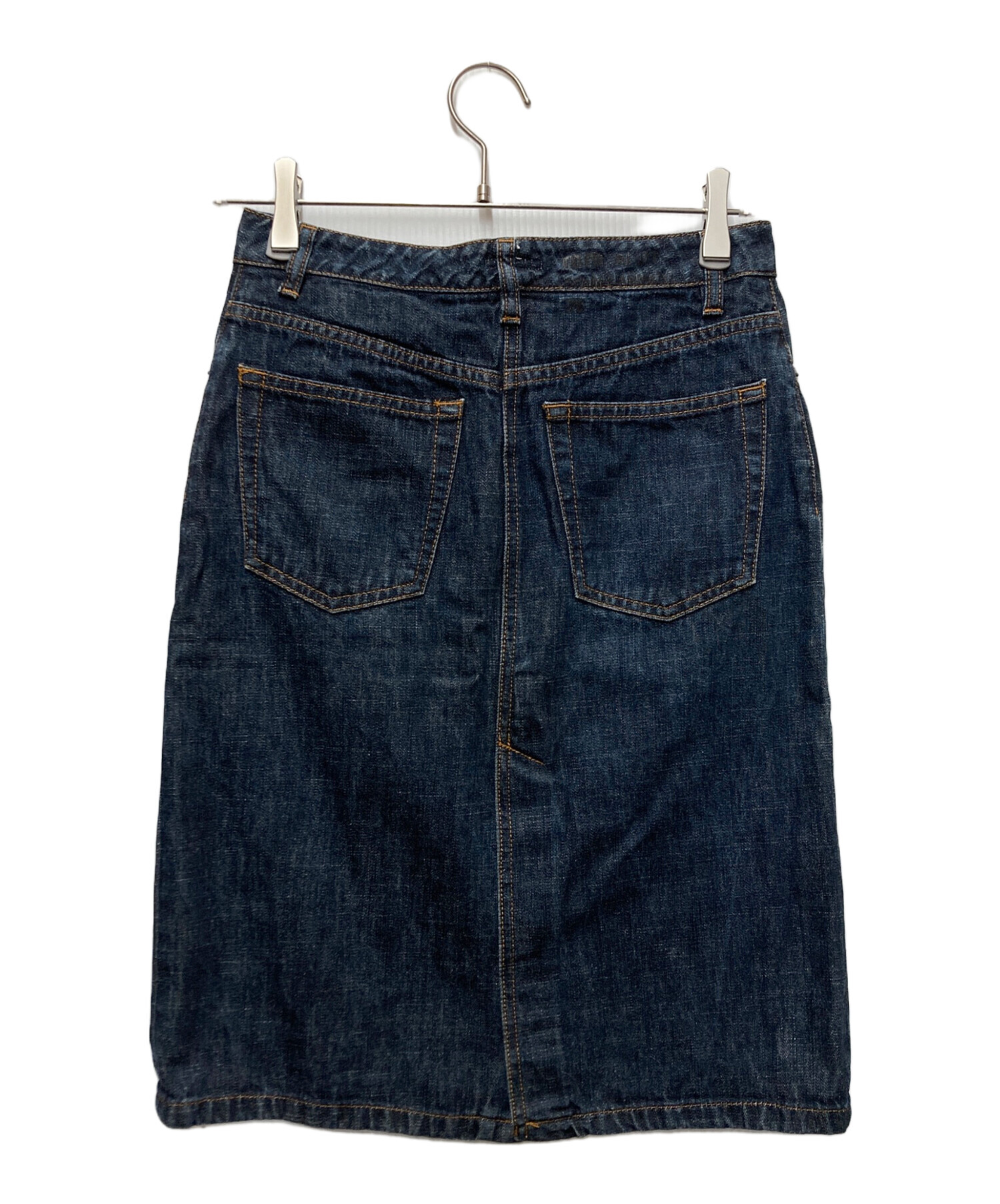 中古・古着通販】MIU MIU (ミュウミュウ) バックスリットデニム