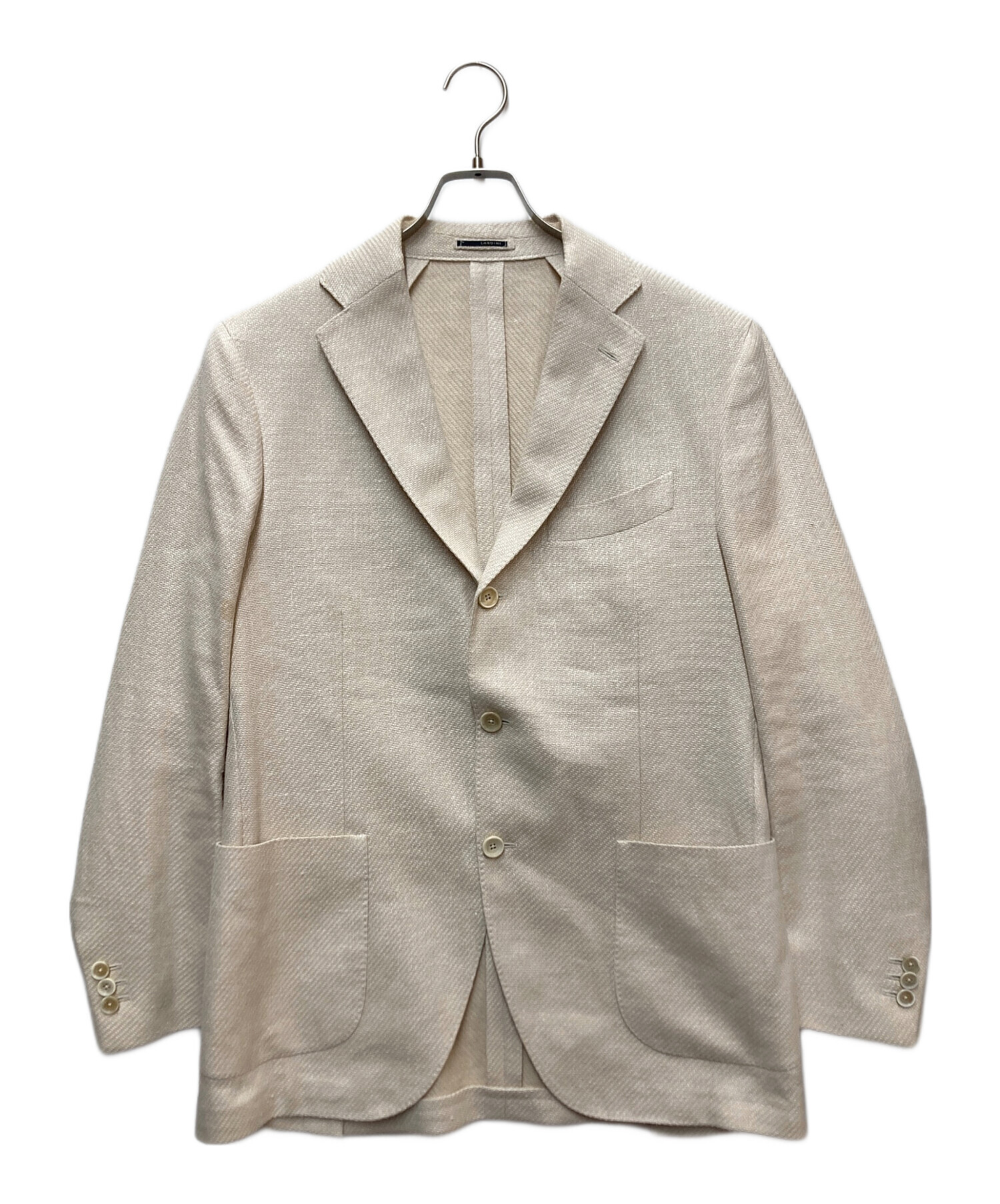 中古・古着通販】LARDINI (ラルディーニ) スーツジャケット ベージュ 