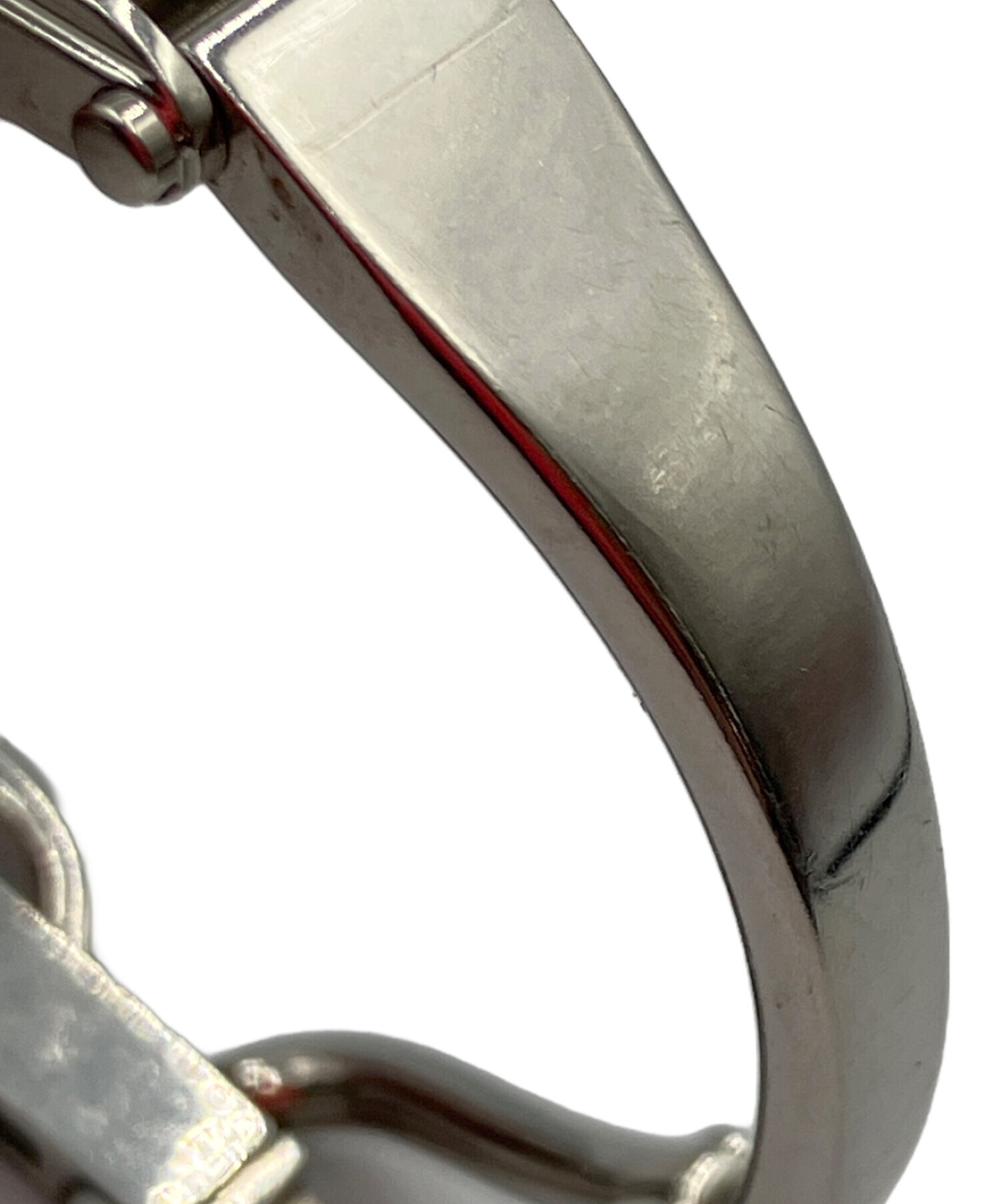 中古・古着通販】GUCCI (グッチ) 腕時計 スクエア文字盤 ブラック