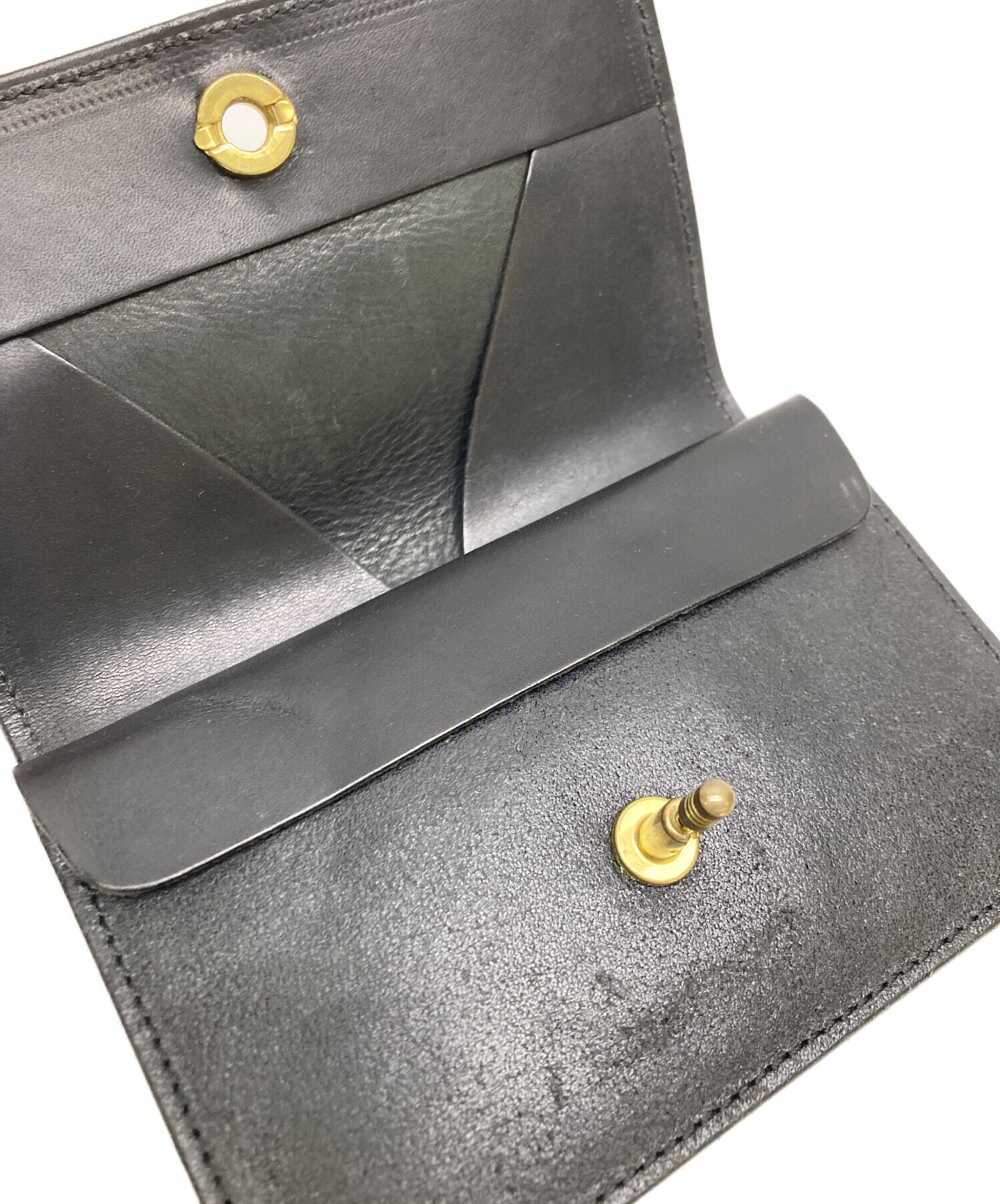 中古・古着通販】Vin (ヴィン) 2つ折り財布 Garcon Wallet/S ブラック 