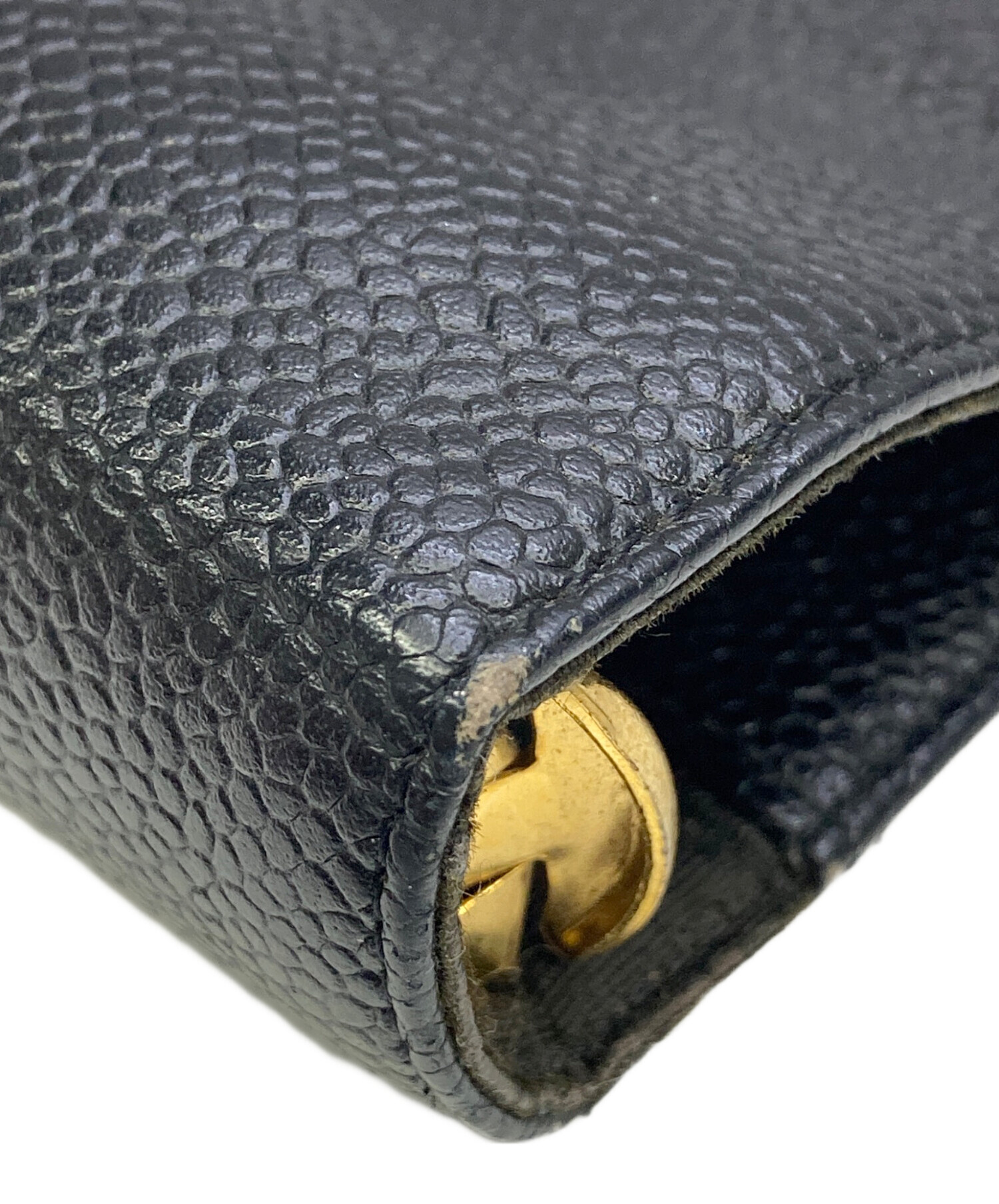 中古・古着通販】CHANEL (シャネル) 手帳カバー ココマーク キャビア