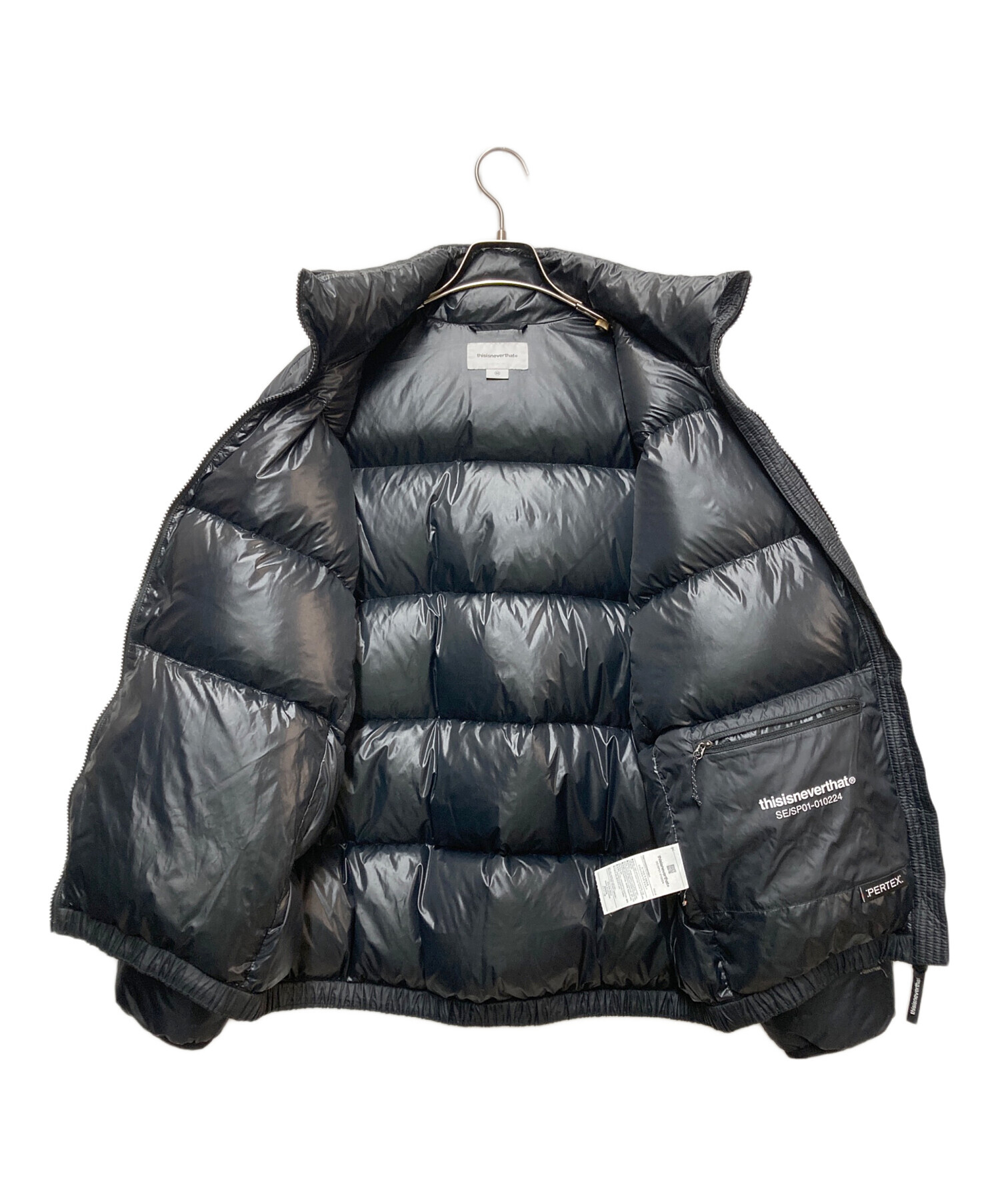 thisisneverthat PERTEX® TDownJacketBlack thisisneverthat / ディスイズネバーザット】PERTEX T DOWN JACKET