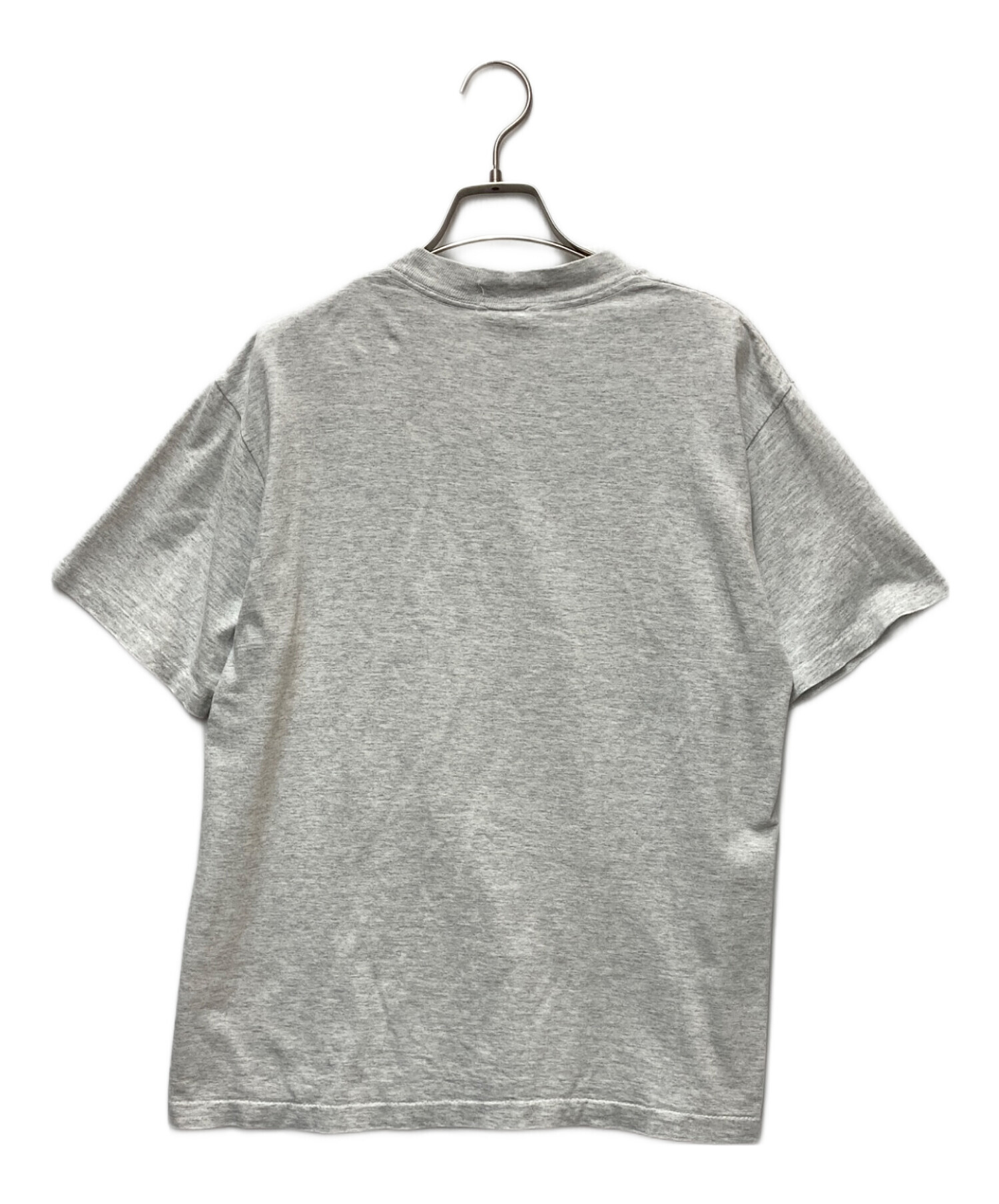 中古・古着通販】anvil (アンヴィル) アートプリントTシャツ グレー 